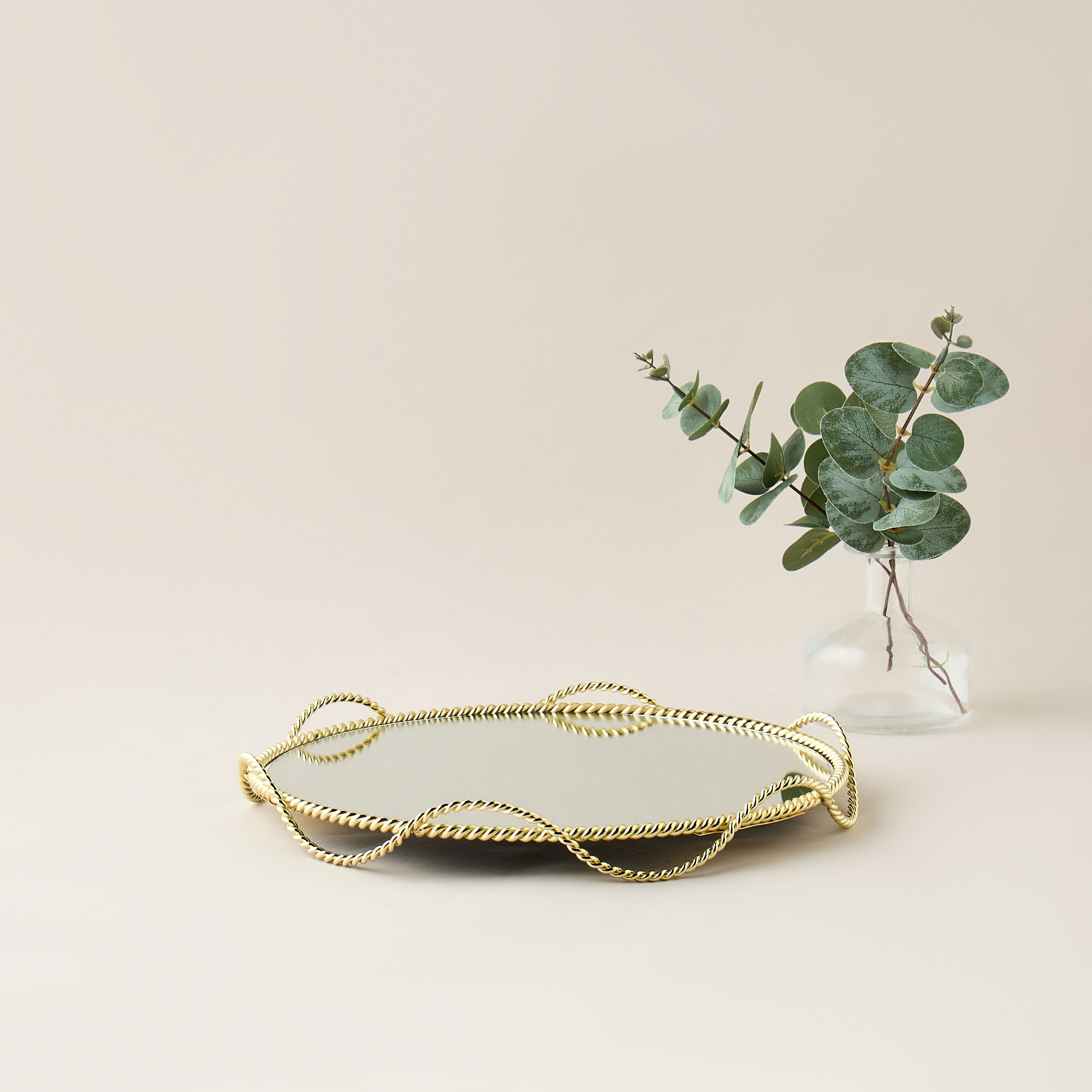 Decorative Metal Tray - 11 cms-household-decor-boxesandtrays-image-2