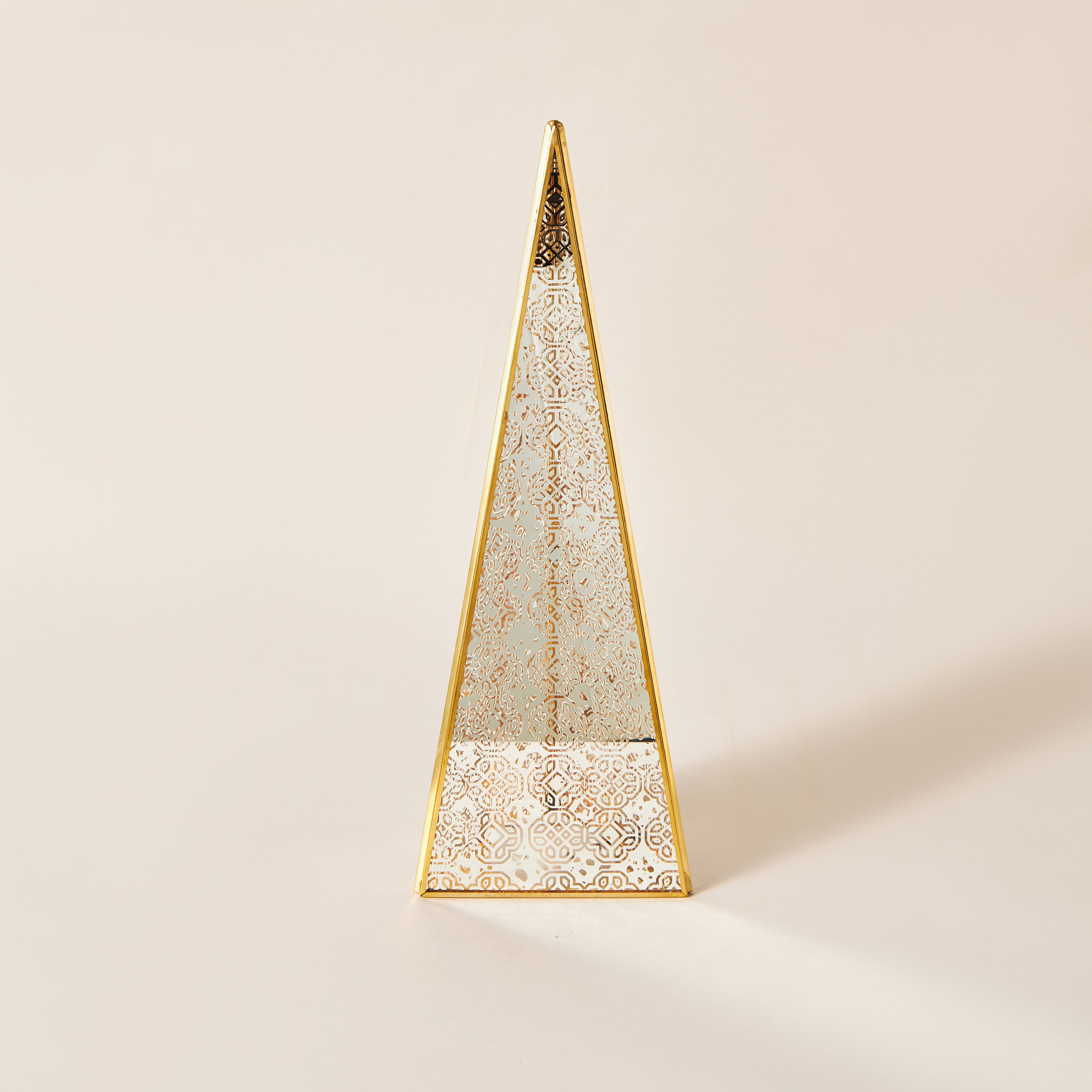 Decorative LED Triangle Accent - 13x13 cms-household-decor-decorativeobjectsandsculptures-image-2