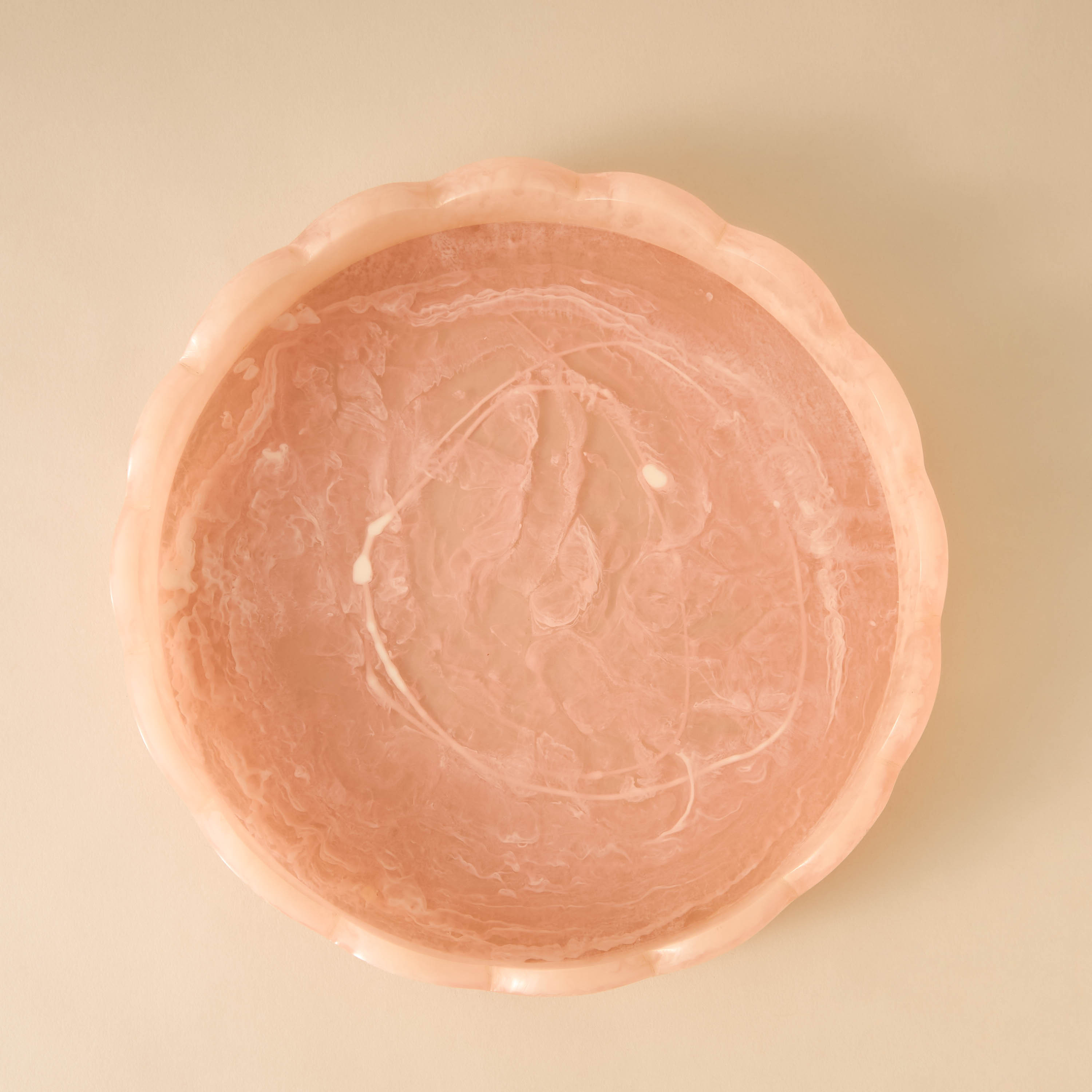 Decorative Resin Round Tray - 35 cms-household-decor-boxesandtrays-image-2