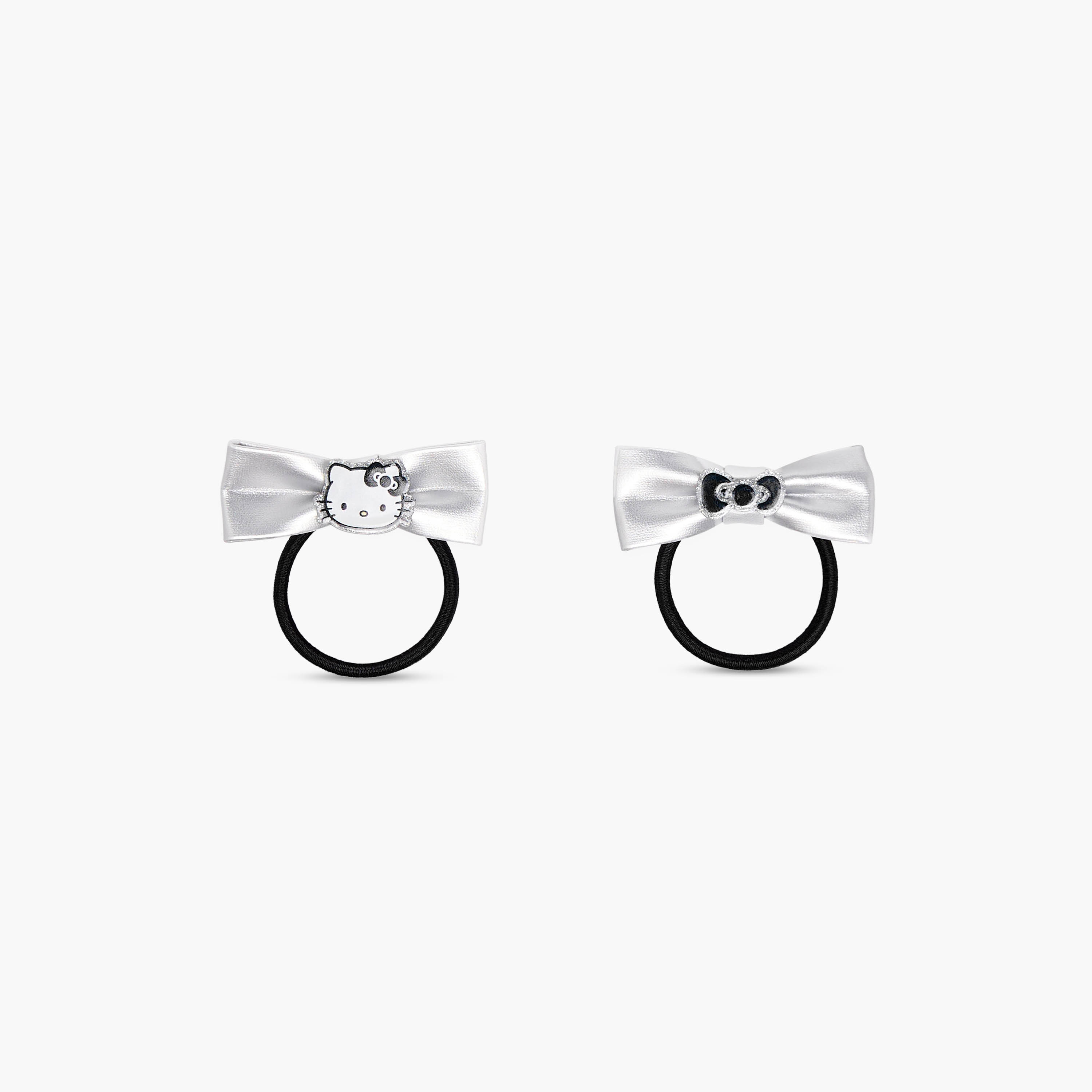 Pack of 2 Hello Kitty Hair Tie with Bow Detail-girls-accessories-hairaccessories-image-2