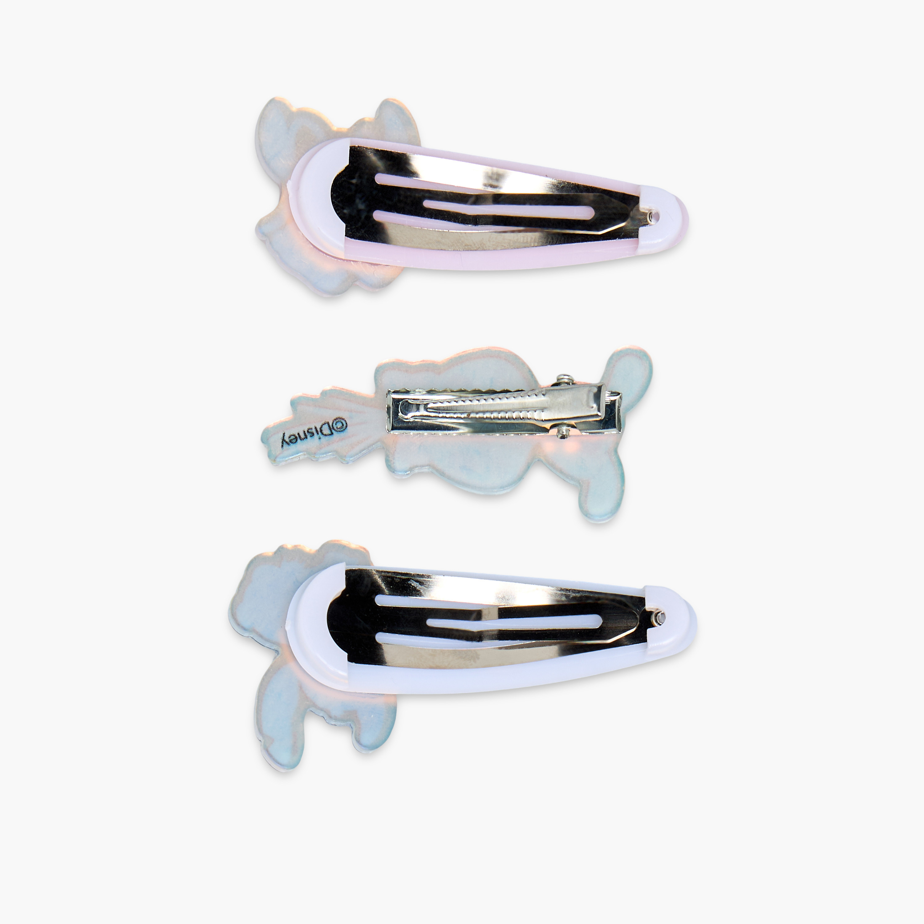 Pack of 3 Disney Hair Clip with 3D Angel and Stitch Print-girls-accessories-hairaccessories-image-3
