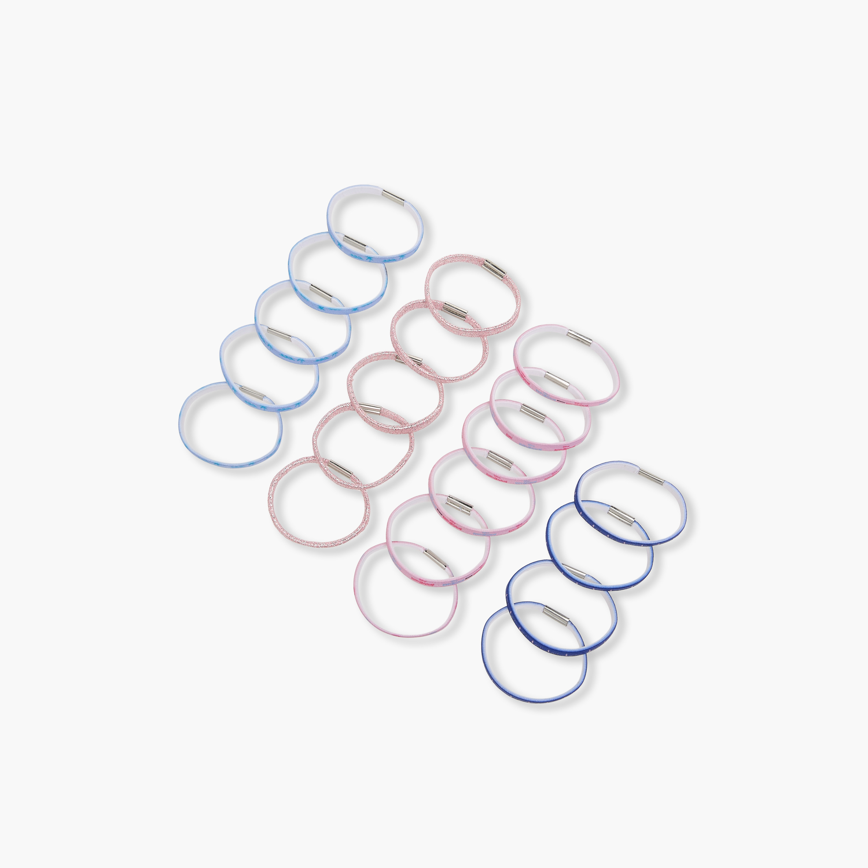 Pack of 20 Disney Hair Tie with Texture-girls-accessories-hairaccessories-image-2
