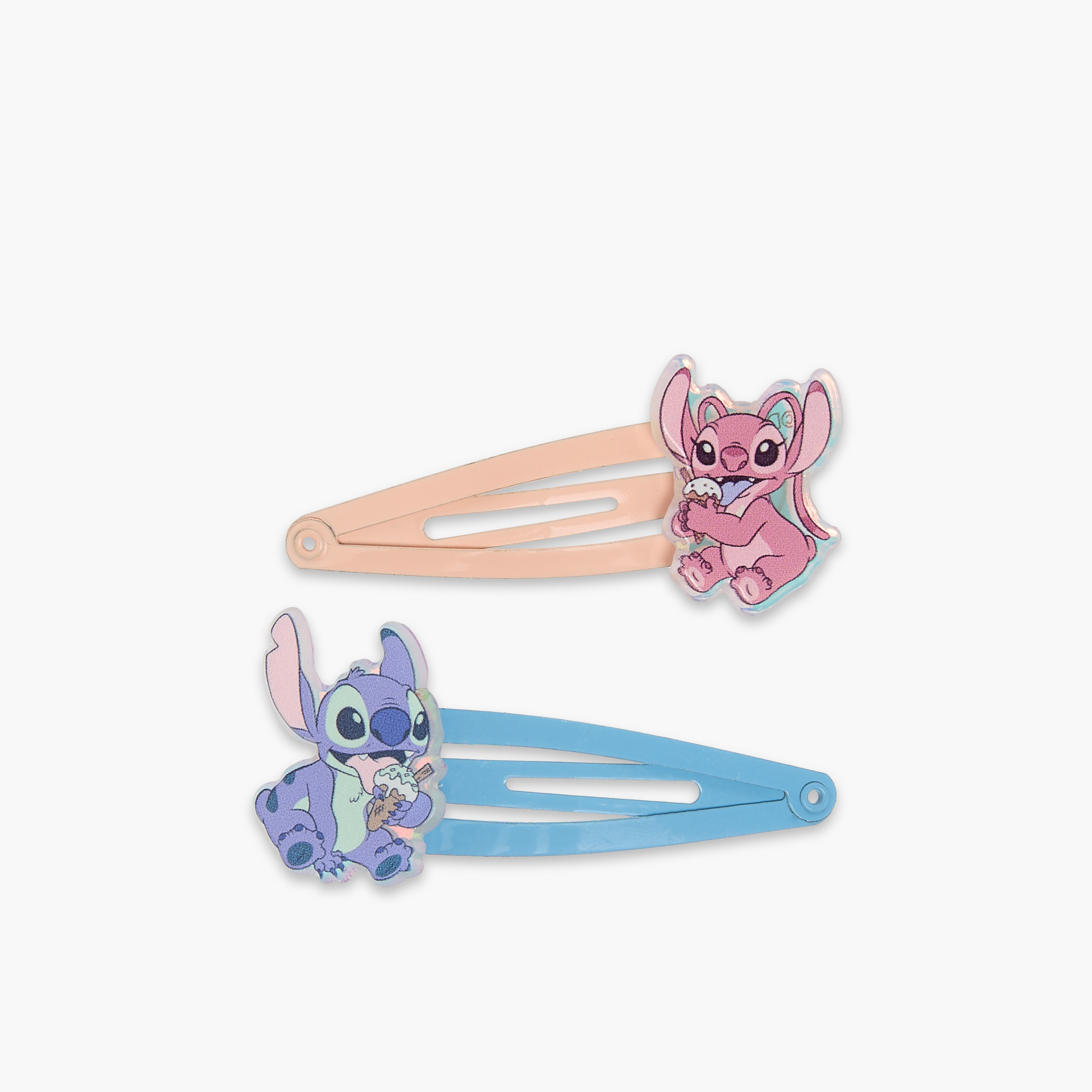 Set of 6 Disney Hair Clips with Elastic Hair Ties-girls-accessories-hairaccessories-image-2