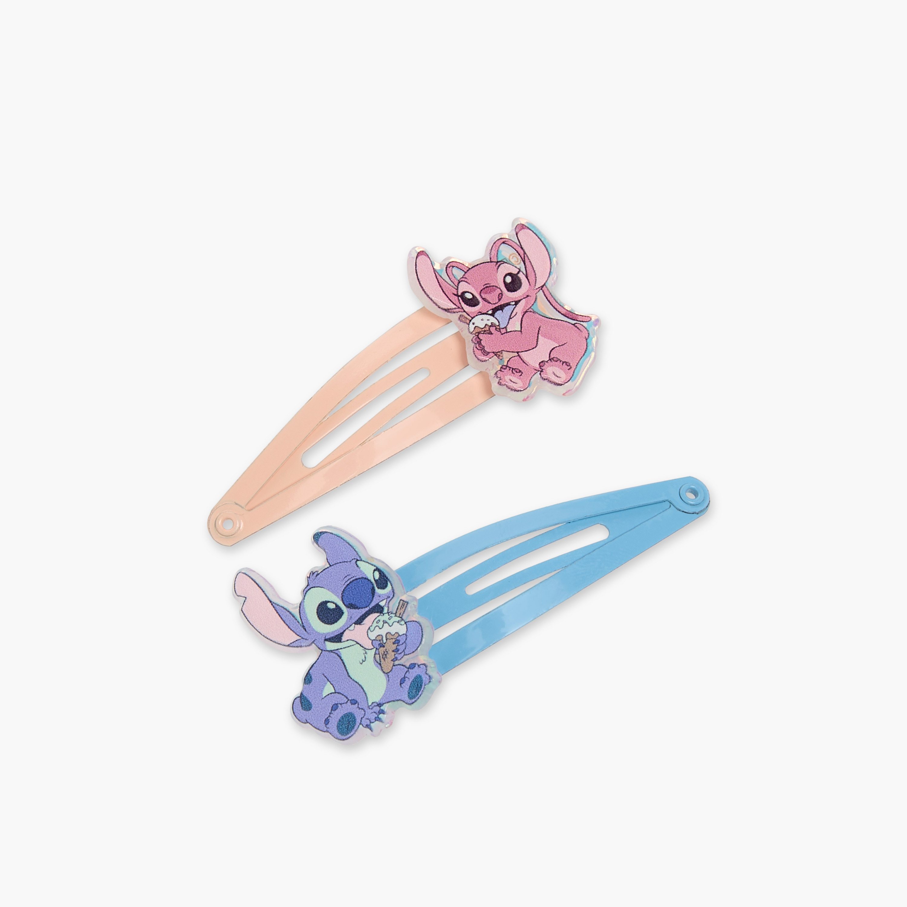 Set of 6 Disney Hair Clips with Elastic Hair Ties-girls-accessories-hairaccessories-image-4