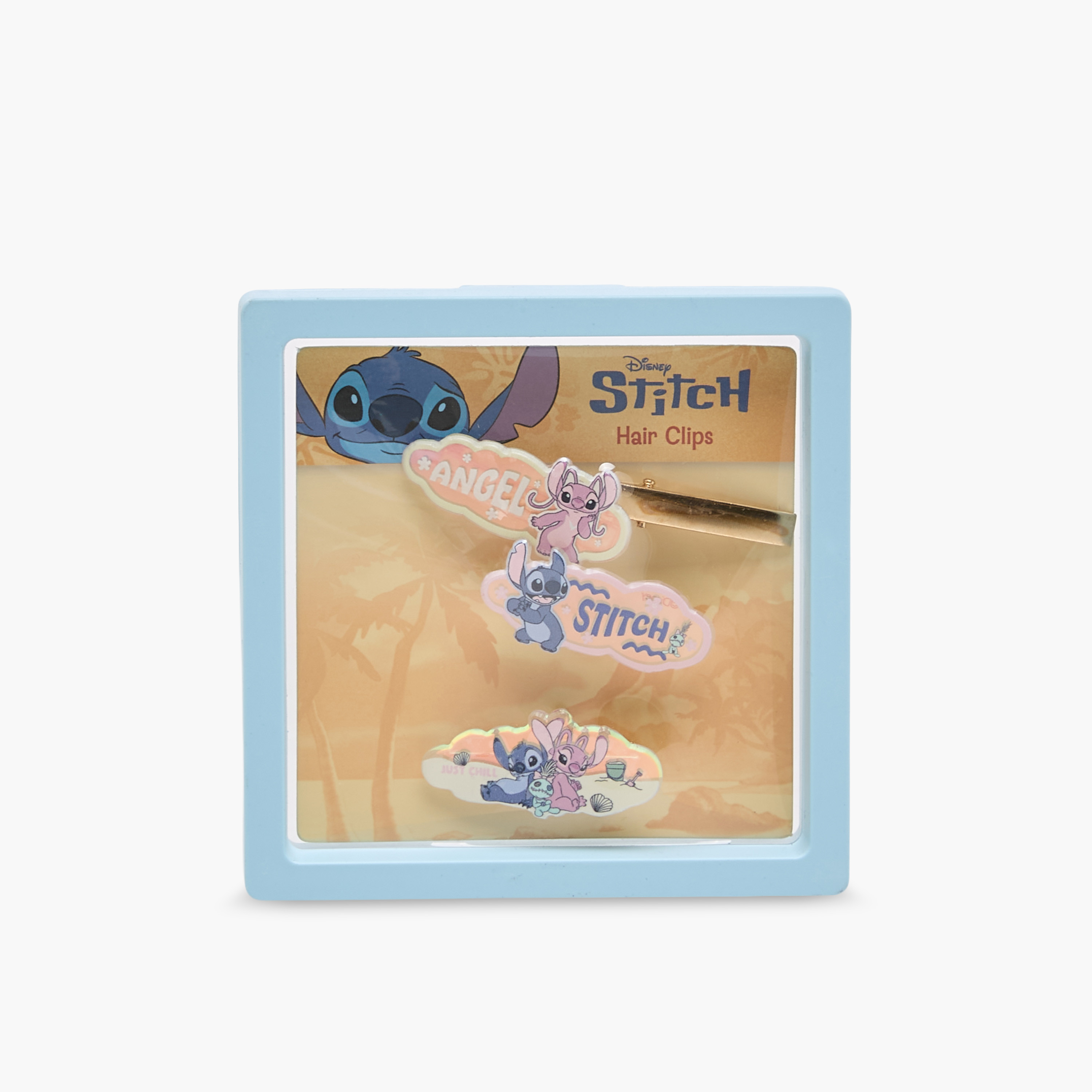 Pack of 3 Disney Hair Clips with Stitch and Angel Accent-girls-accessories-hairaccessories-image-7
