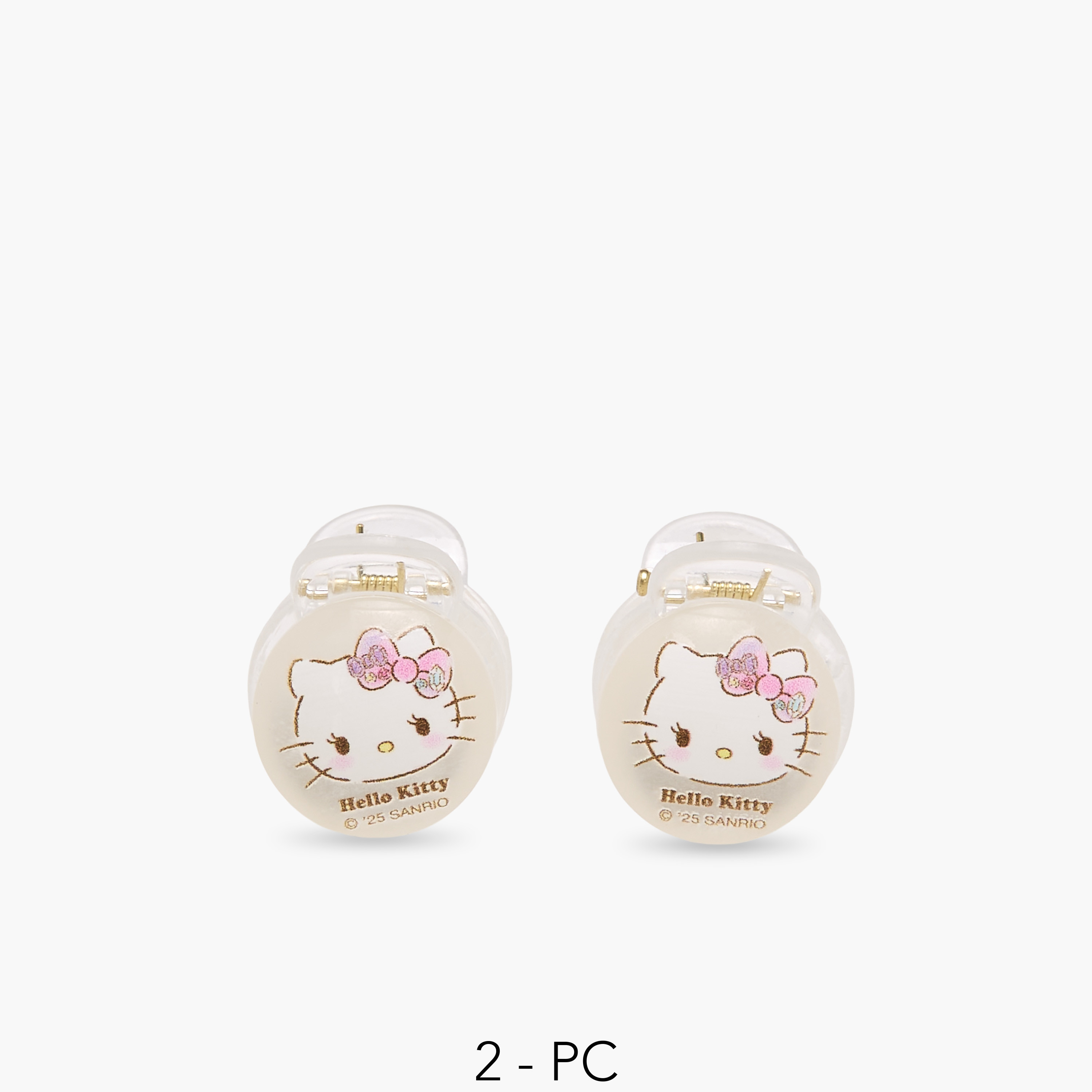 Pack of 2 Hello Kitty Hair Clamp with Print-girls-accessories-hairaccessories-image-1