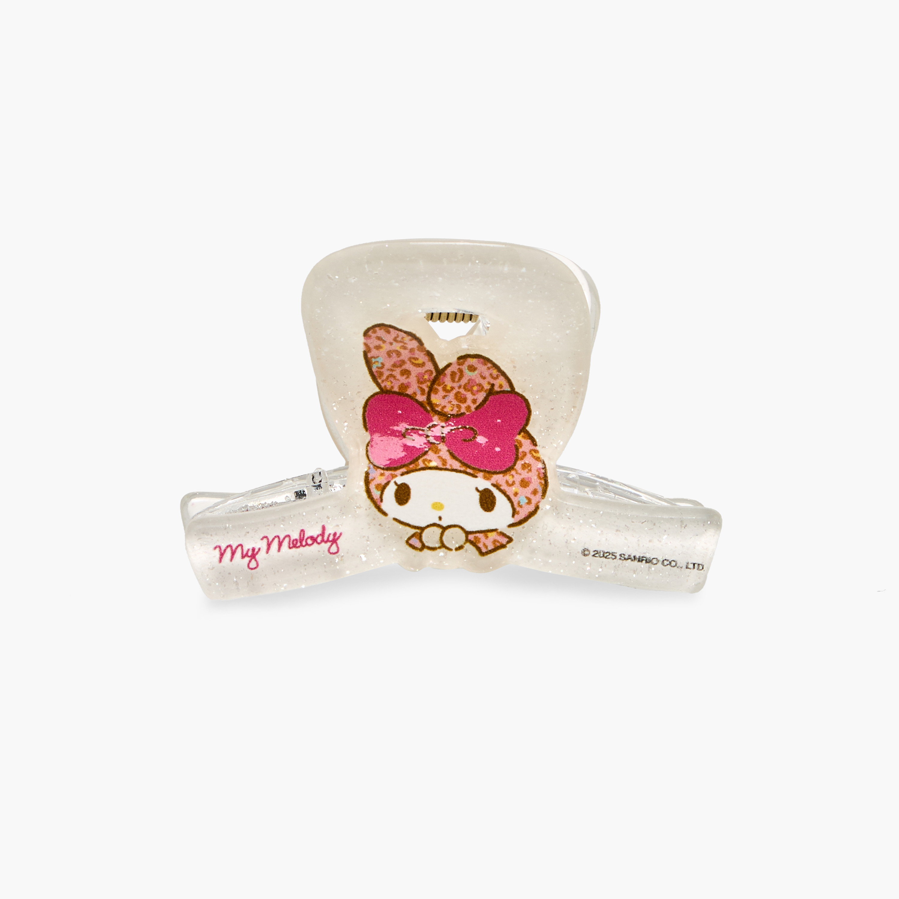 Pack of 2 My Melody Hair Clamp with Glitter Print-girls-accessories-hairaccessories-image-2