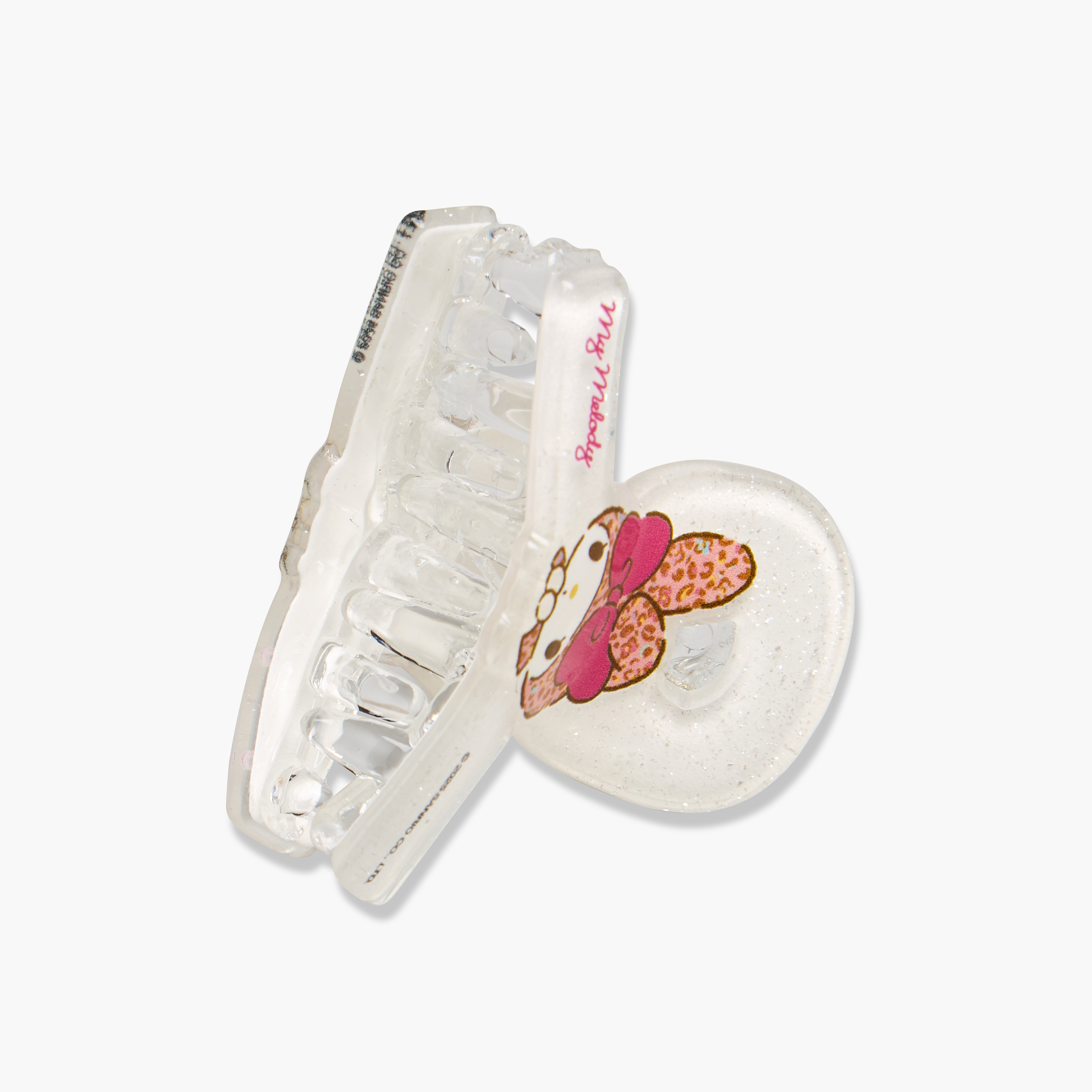 Pack of 2 My Melody Hair Clamp with Glitter Print-girls-accessories-hairaccessories-image-4