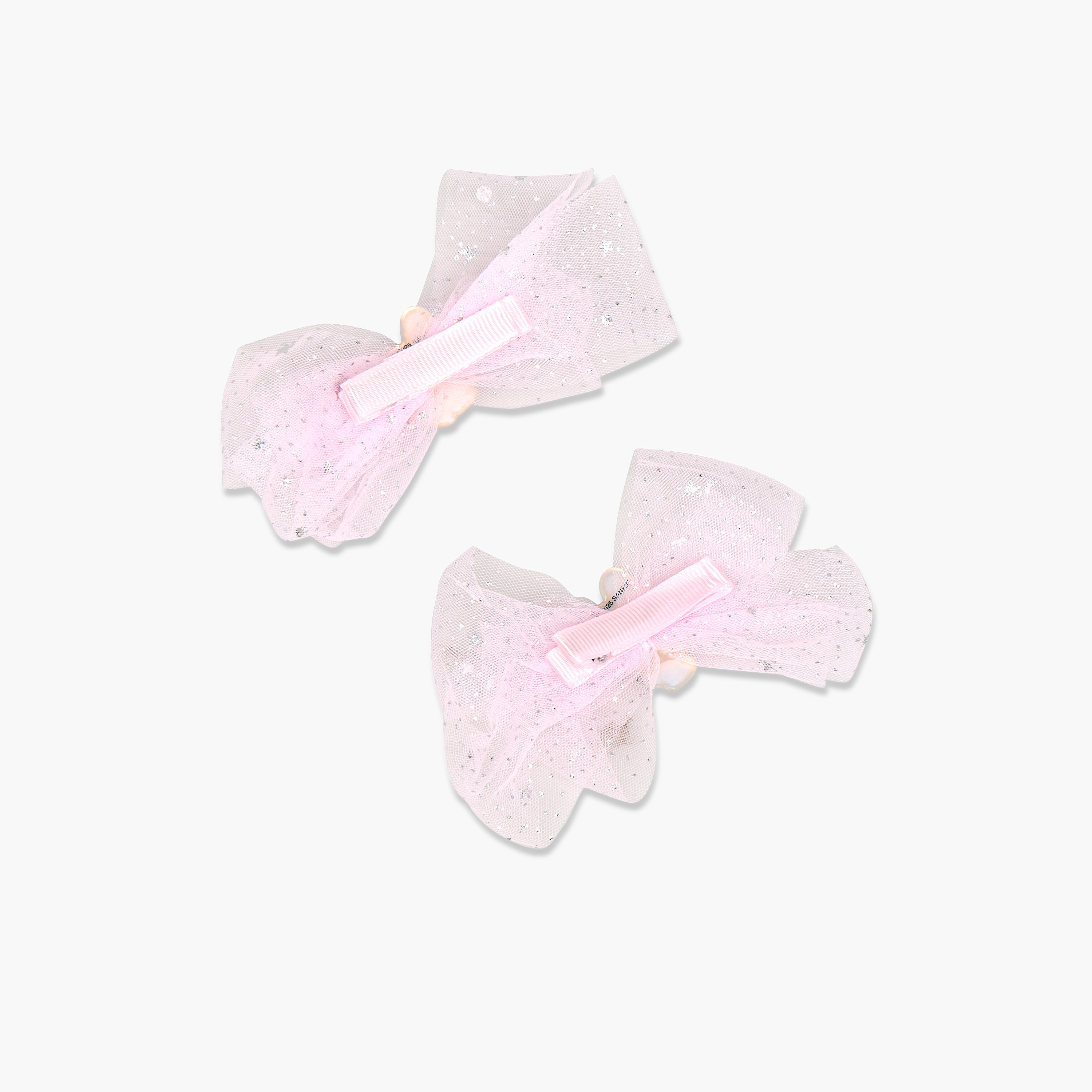 مشابك شعر ماي ميلودي بفيونكة شبكية عبوة من قطعتين-girls-accessories-hairaccessories-image-3