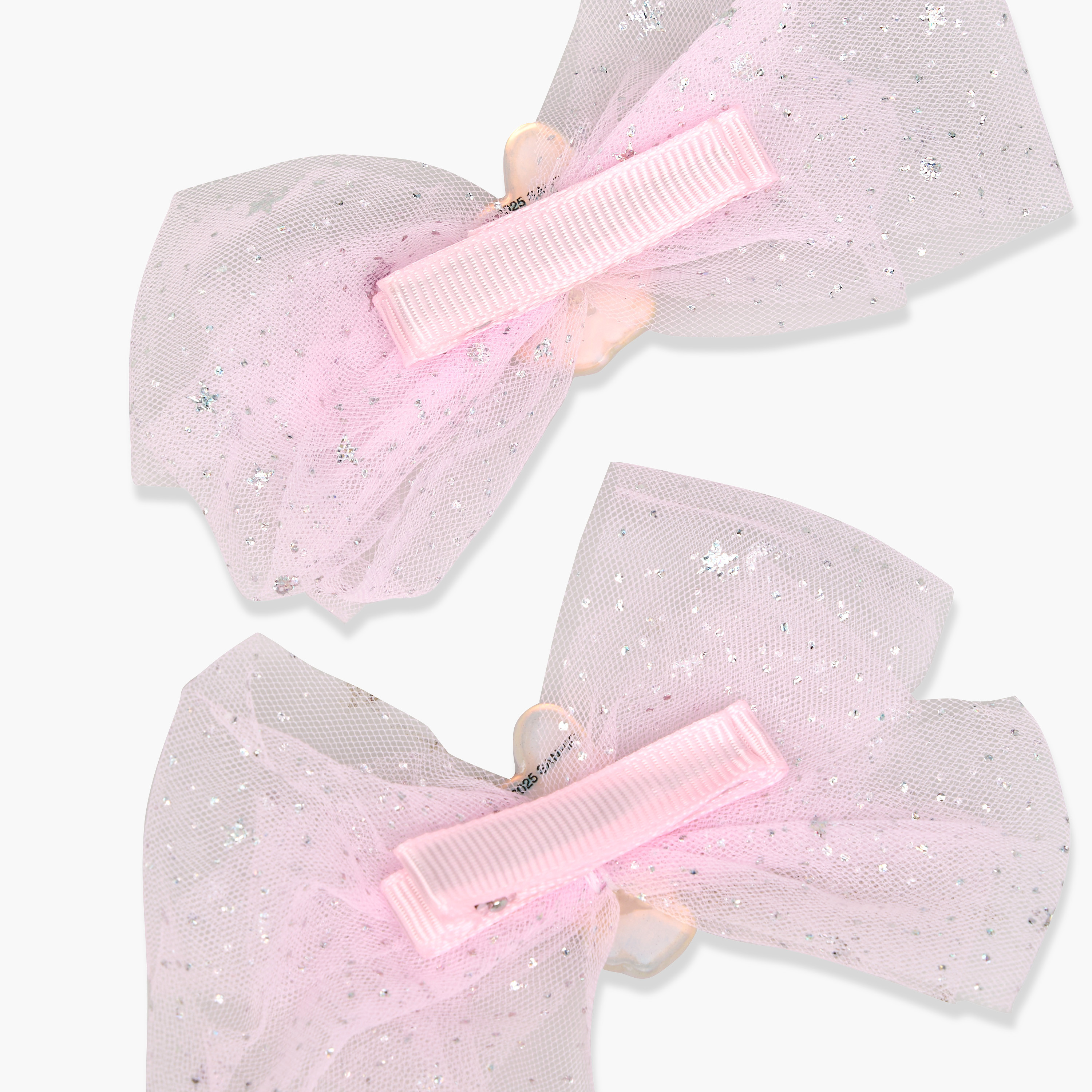 مشابك شعر ماي ميلودي بفيونكة شبكية عبوة من قطعتين-girls-accessories-hairaccessories-image-4