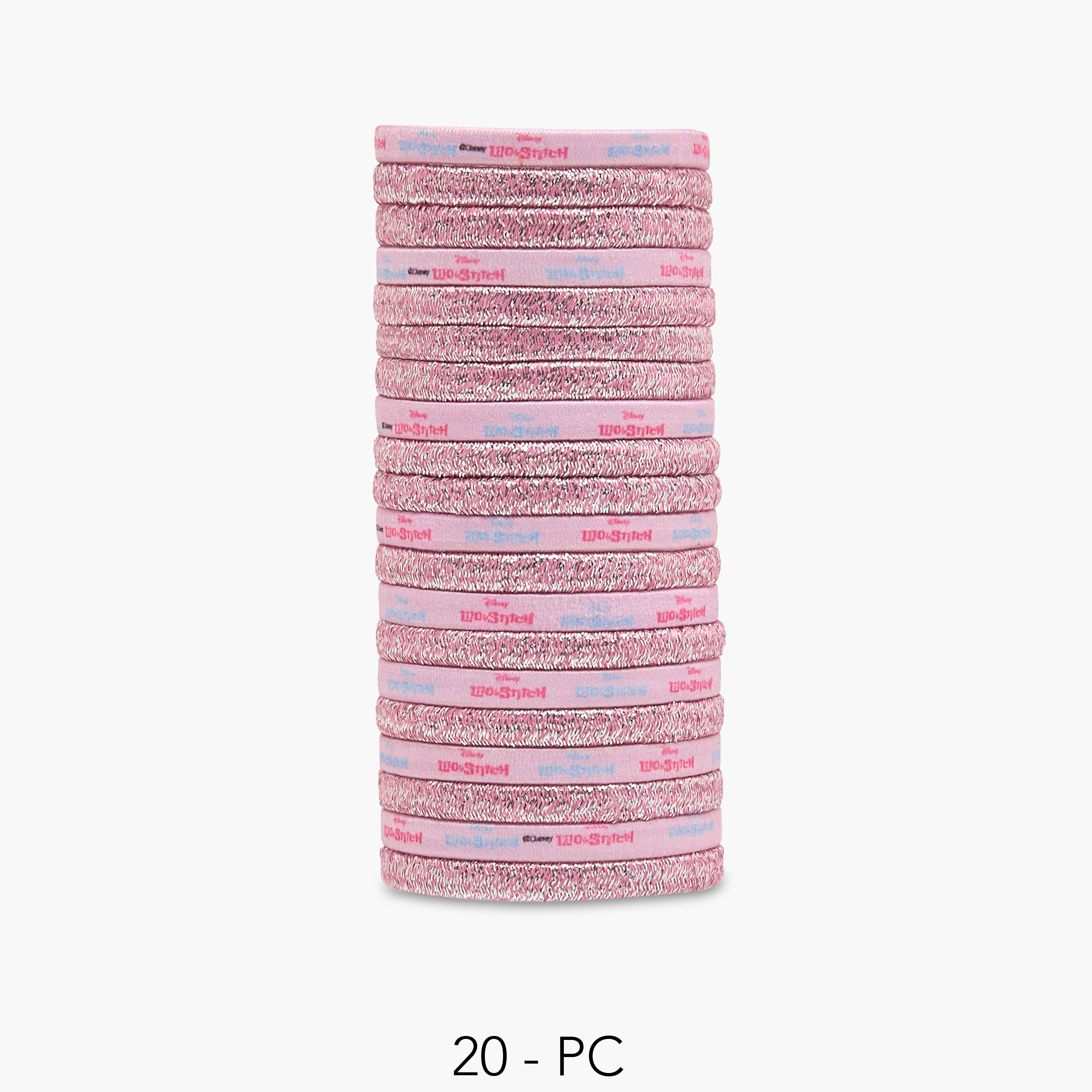 Pack of 20 My Melody Hair Tie with Texture-girls-accessories-hairaccessories-image-1