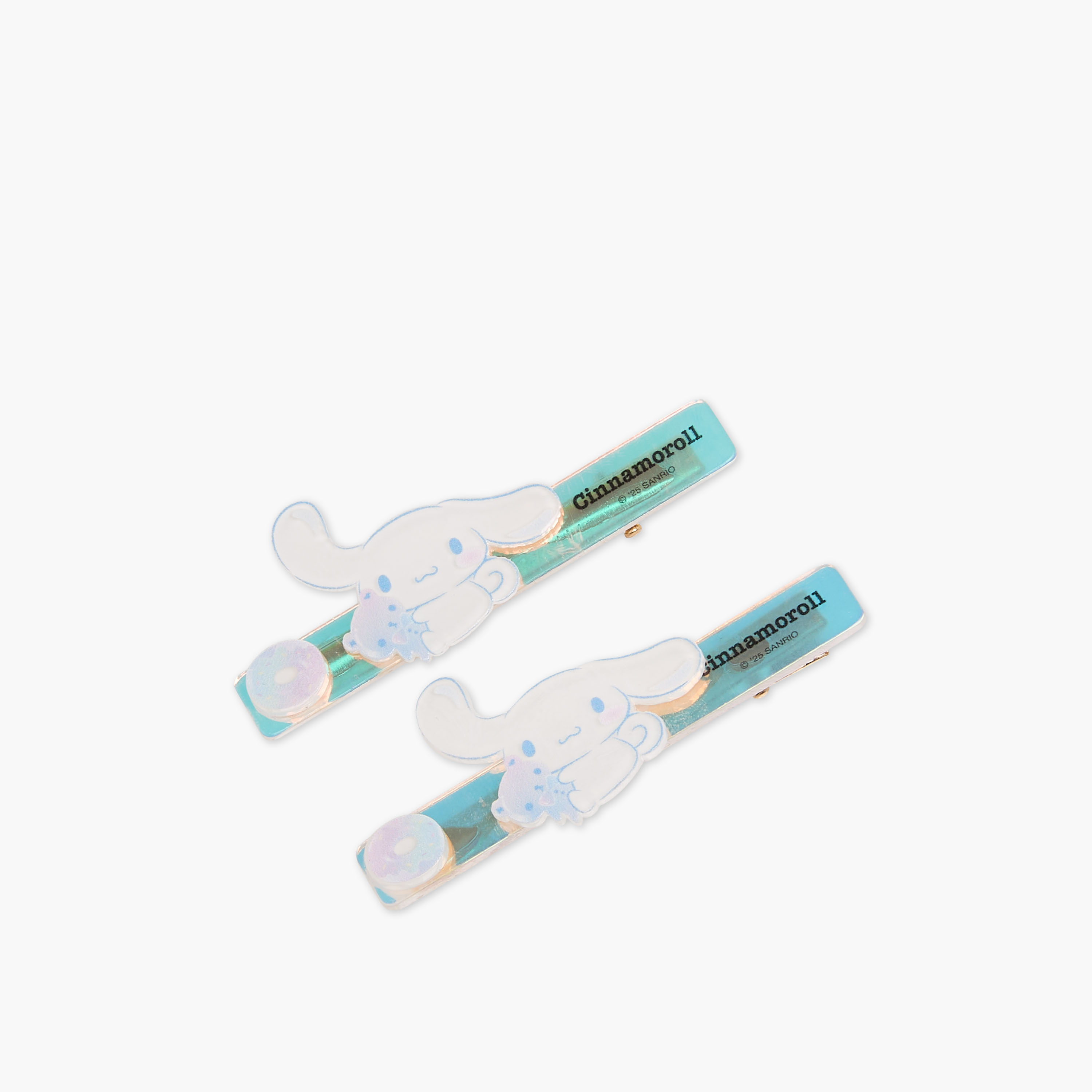 Pack of 2 Sanrio Hair Clips with Cinnamoroll Accent-girls-accessories-hairaccessories-image-3