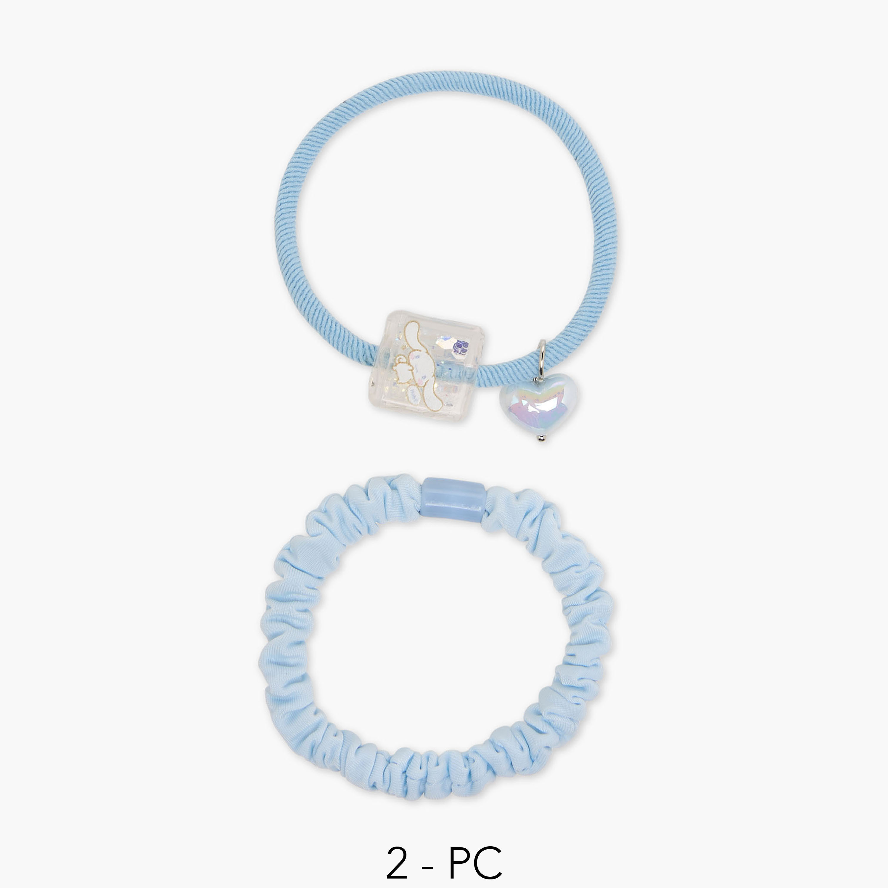 Pack of 2 Sanrio Hair Scrunchie with Embellishment-girls-accessories-hairaccessories-image-1