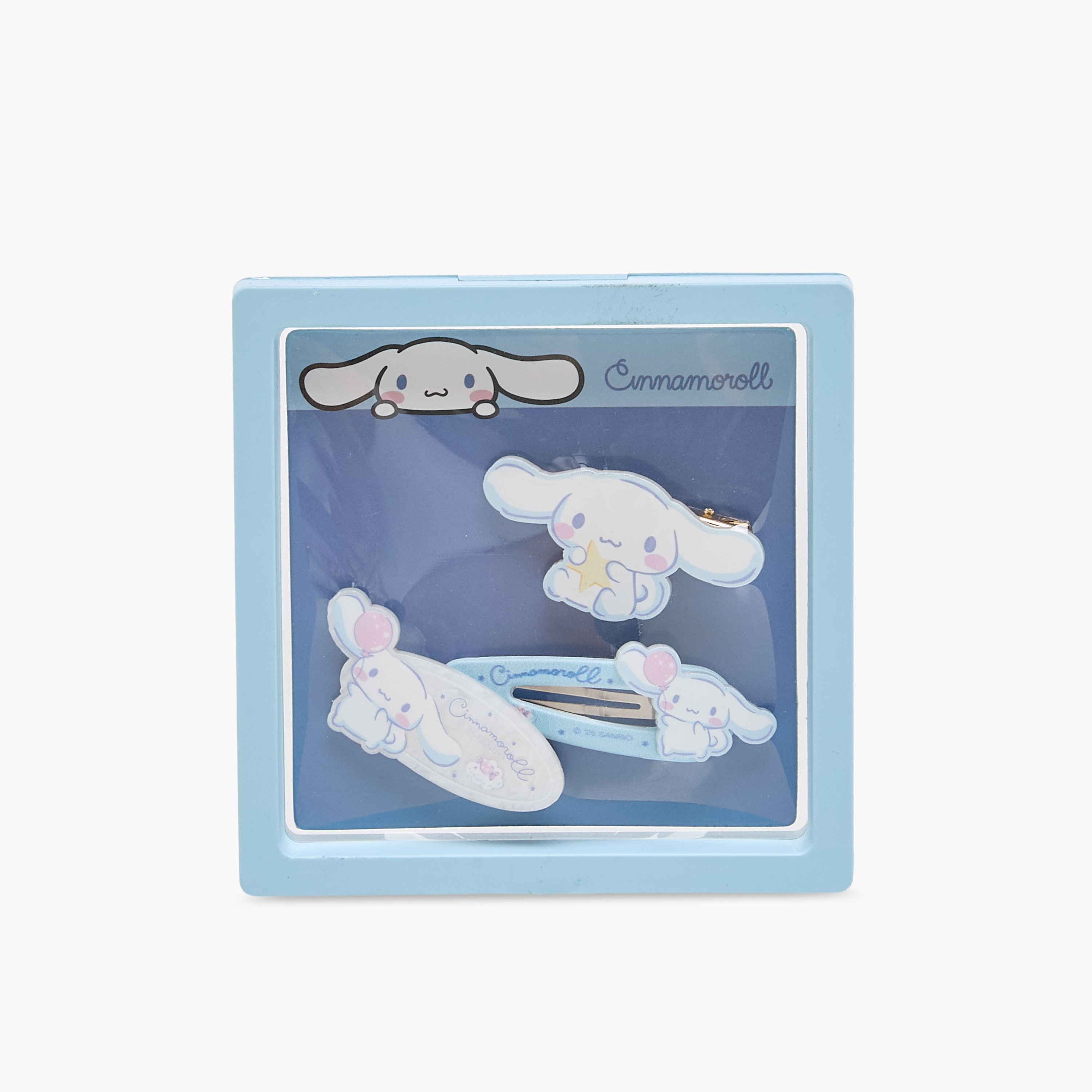 Pack of 3 Sanrio Hair Clips with Cinnamoroll Accent-girls-accessories-hairaccessories-image-7