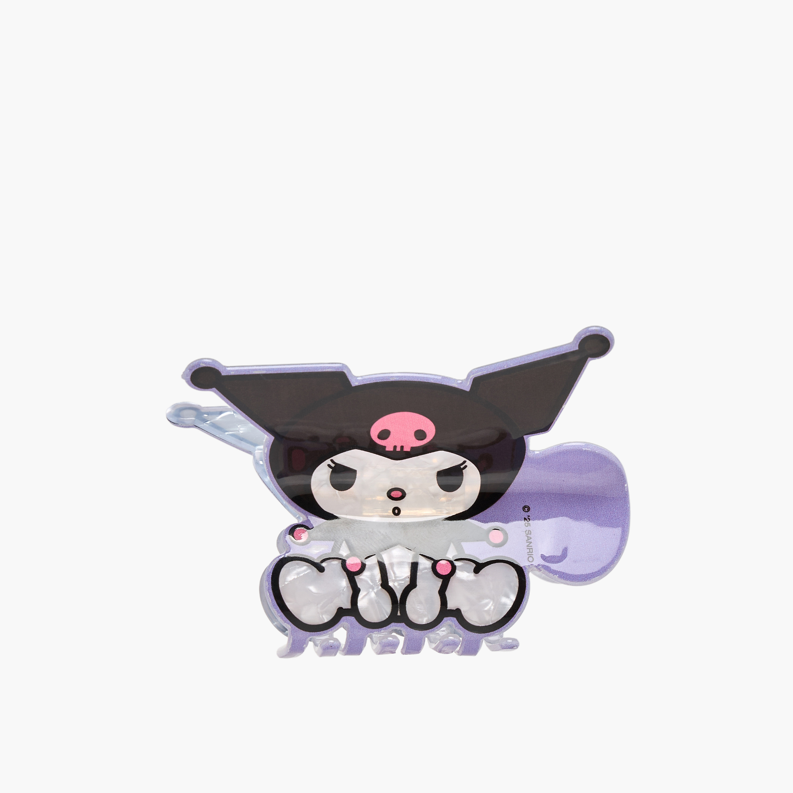 Kuromi Hair Clamp with Print-girls-accessories-hairaccessories-image-1
