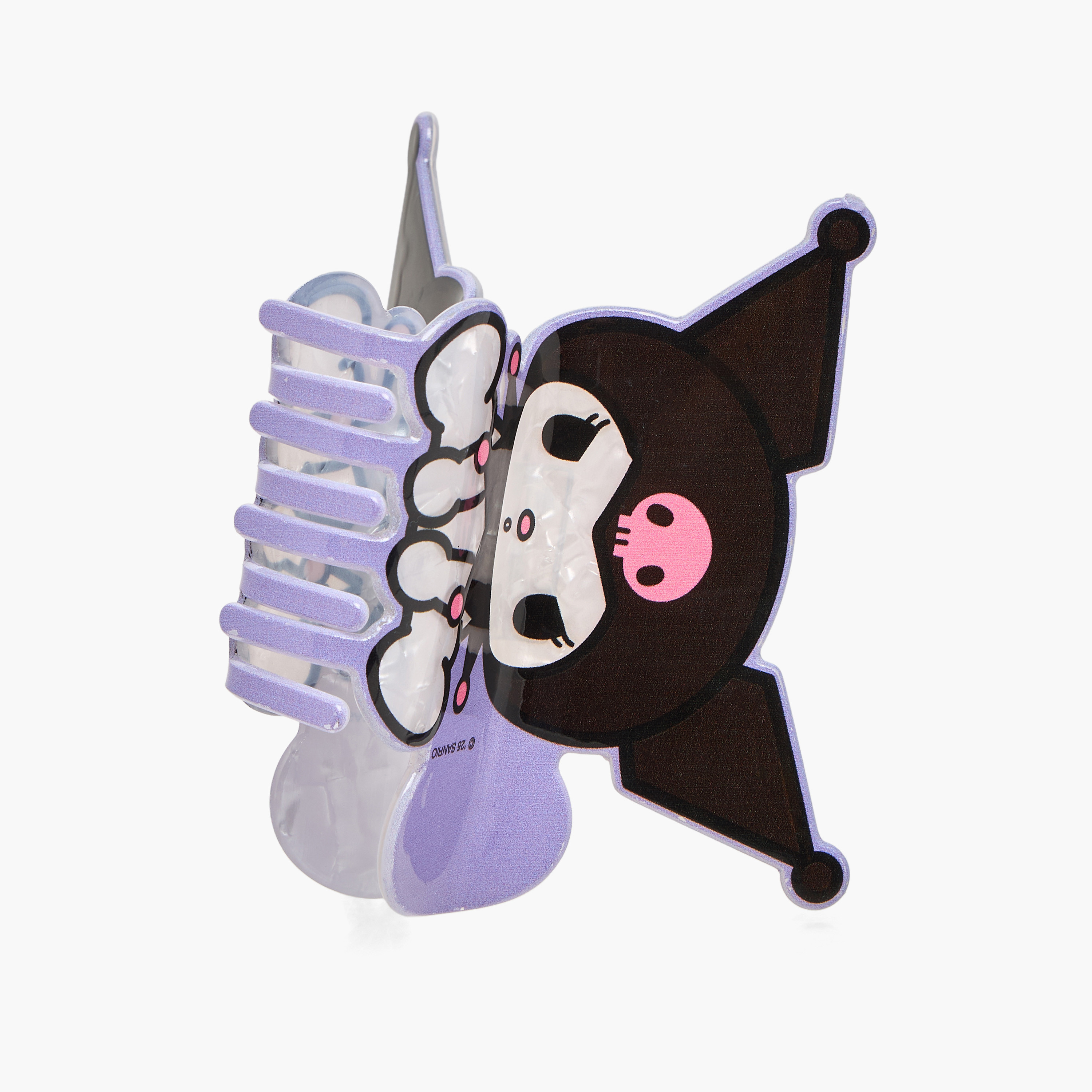 Kuromi Hair Clamp with Print-girls-accessories-hairaccessories-image-3
