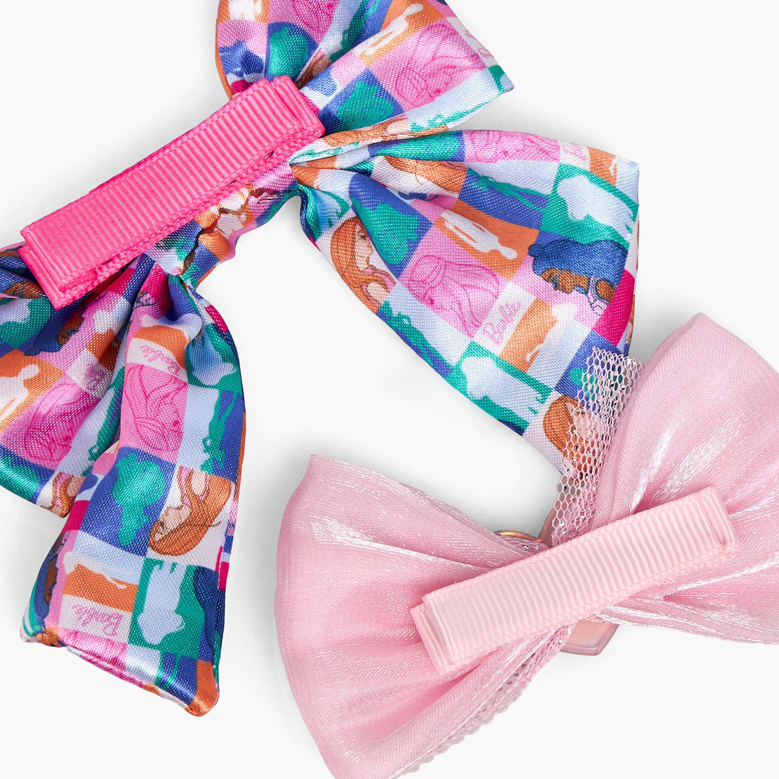 Set of 2 Barbie Hair Clip with Bow Accent-girls-accessories-hairaccessories-image-4