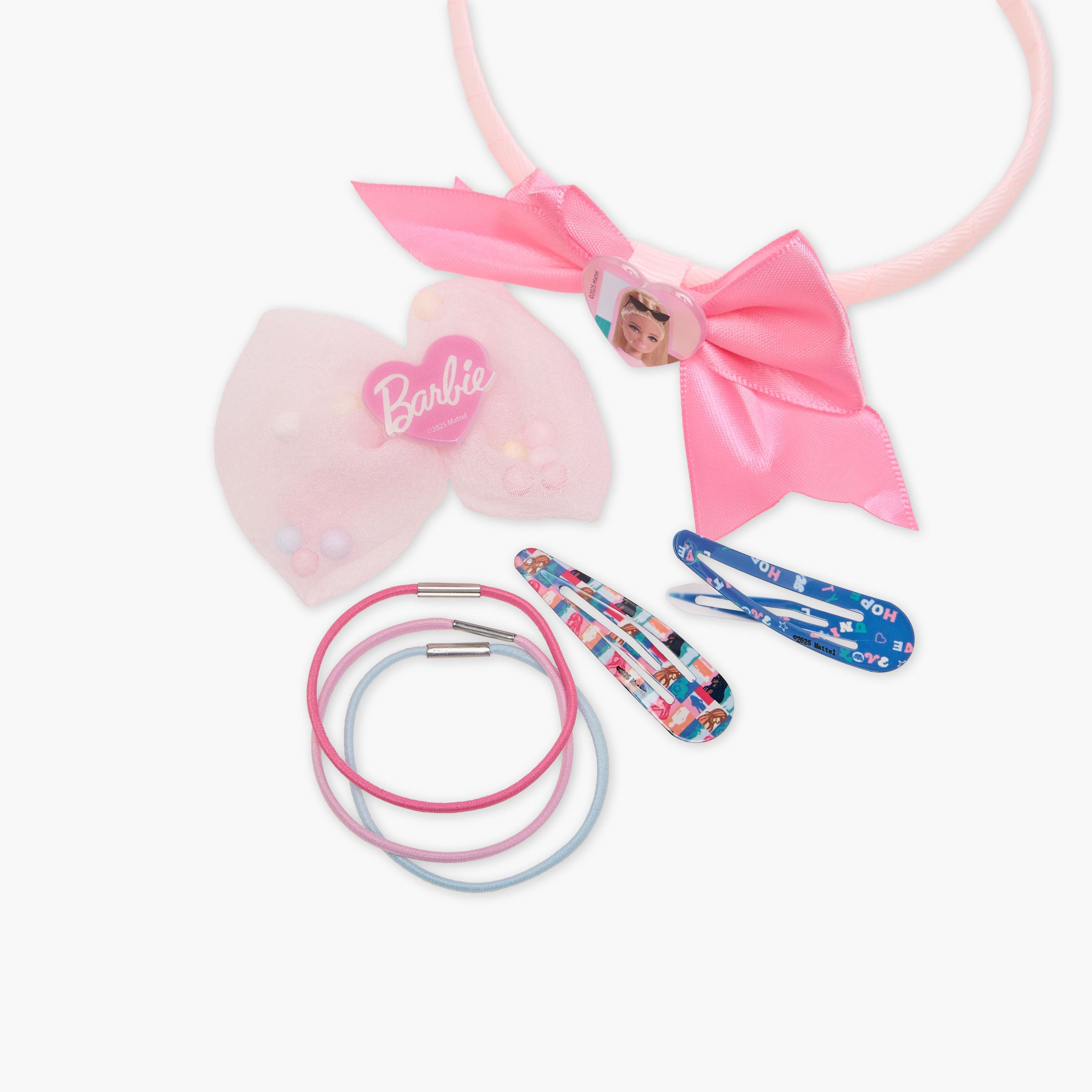 Set of 24 Barbie Hair Accessory with Print-girls-accessories-hairaccessories-image-8