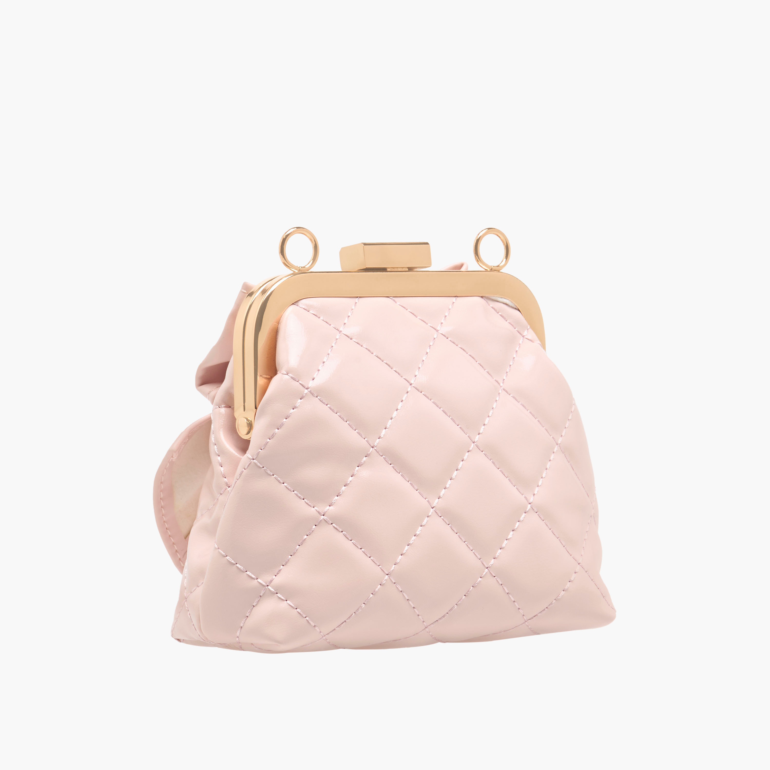Charmz Girls Crossbody Bag with Bow Accent - Polyurethane-girls-accessories-bags-image-3