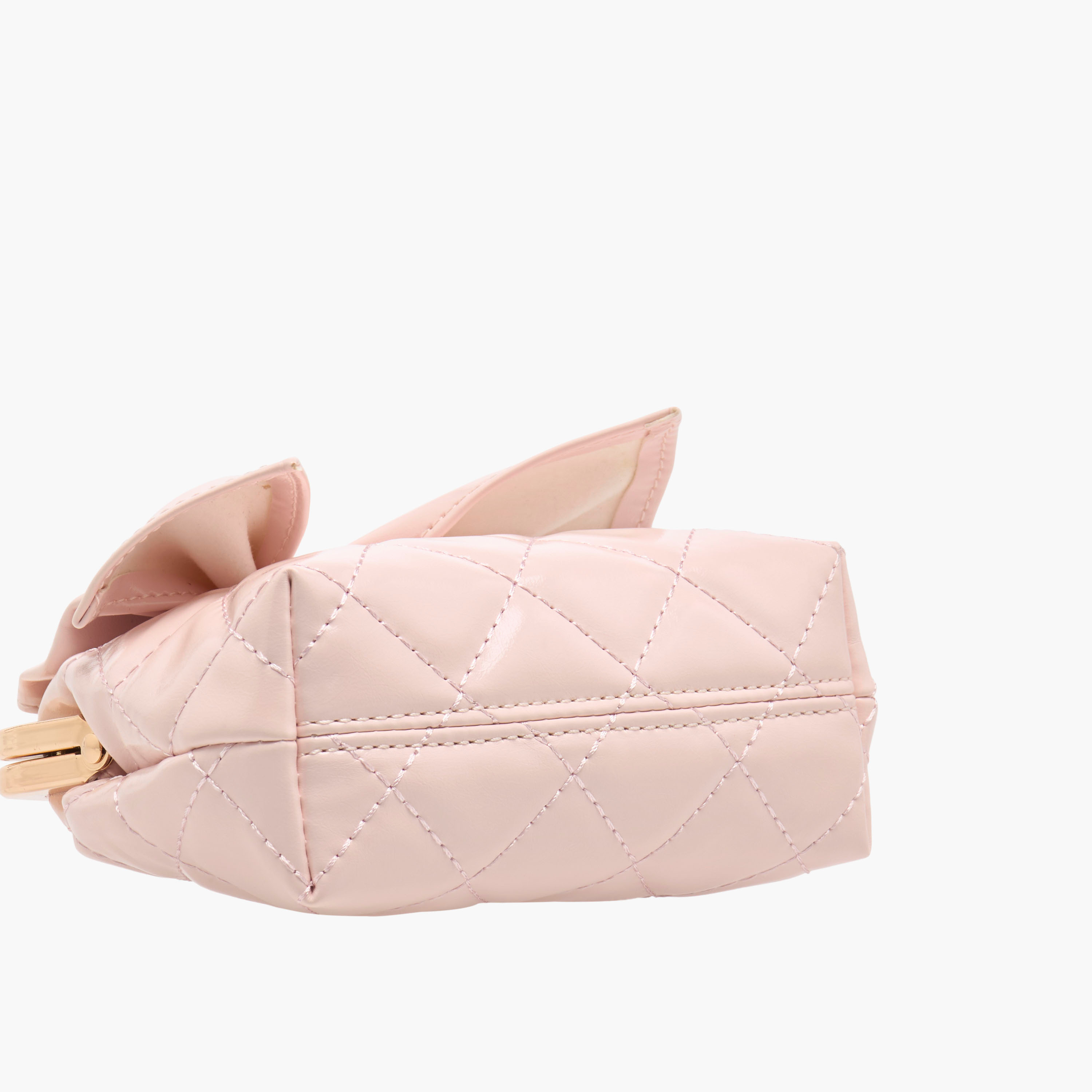 Charmz Girls Crossbody Bag with Bow Accent - Polyurethane-girls-accessories-bags-image-6