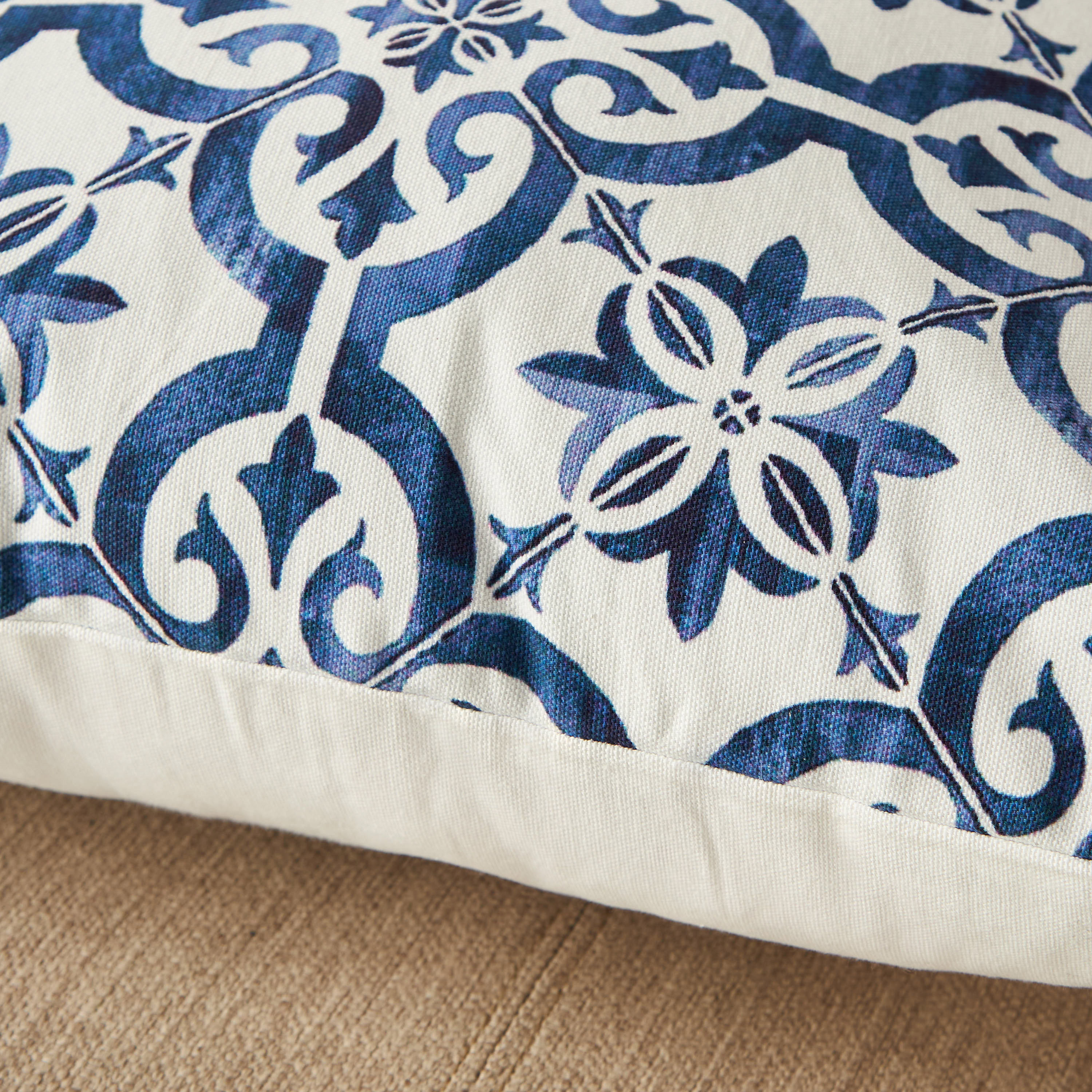Printed 2-Piece Filled Cushion Set - 45x45 cms-household-cushionsandthrows-filledcushions-decorativecushions-image-3