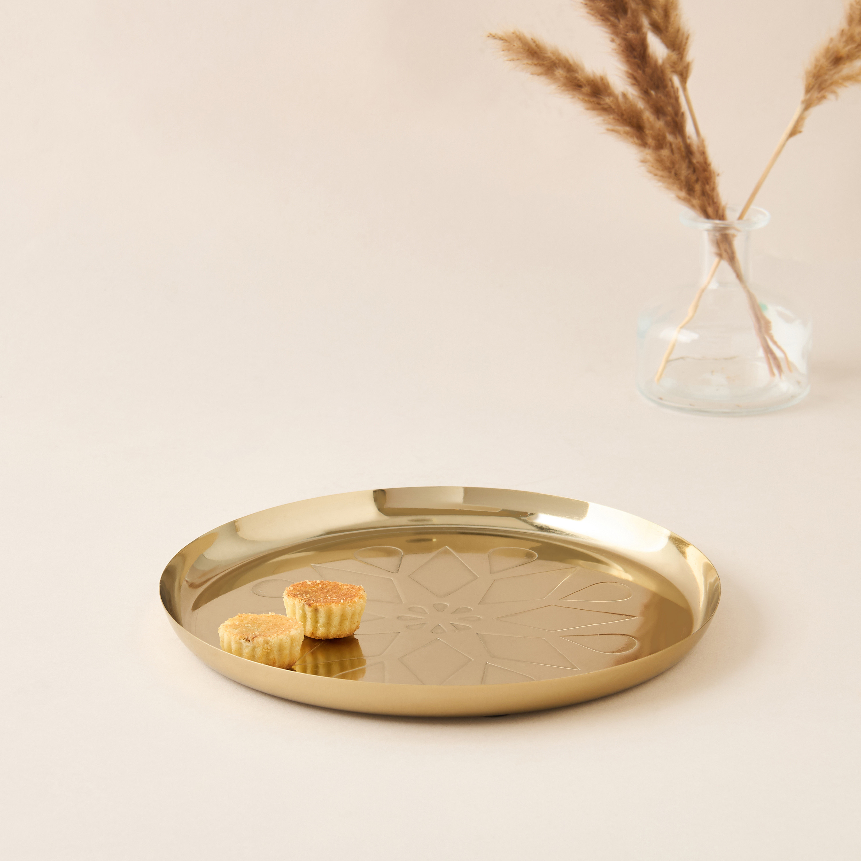 Decorative Handcrafted Plate - 30 cm-household-decor-boxesandtrays-image-2