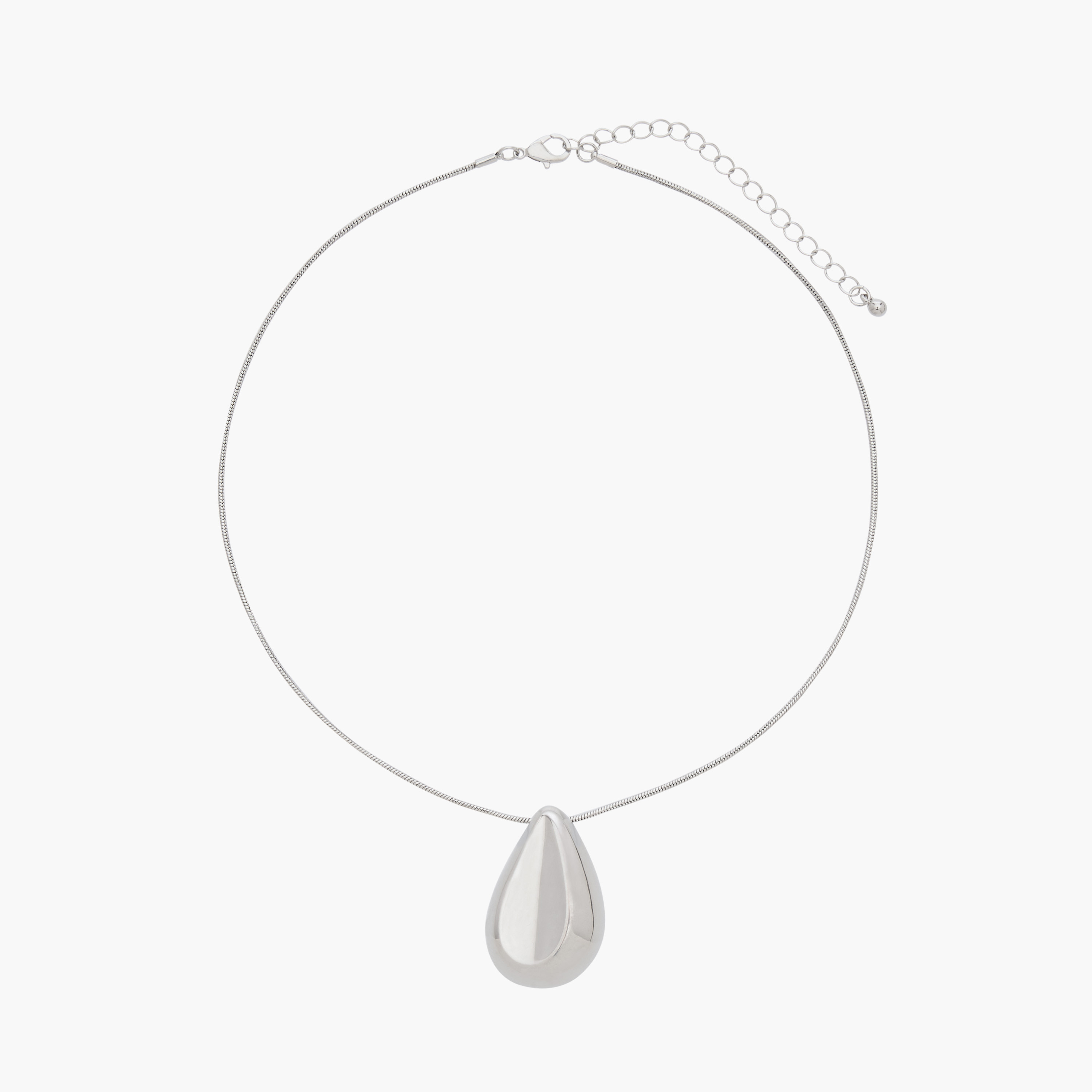 عقد ميتالك بدلاية دمعة-women-watchesandjewellery-jewellery-necklacesandpendants-image-1