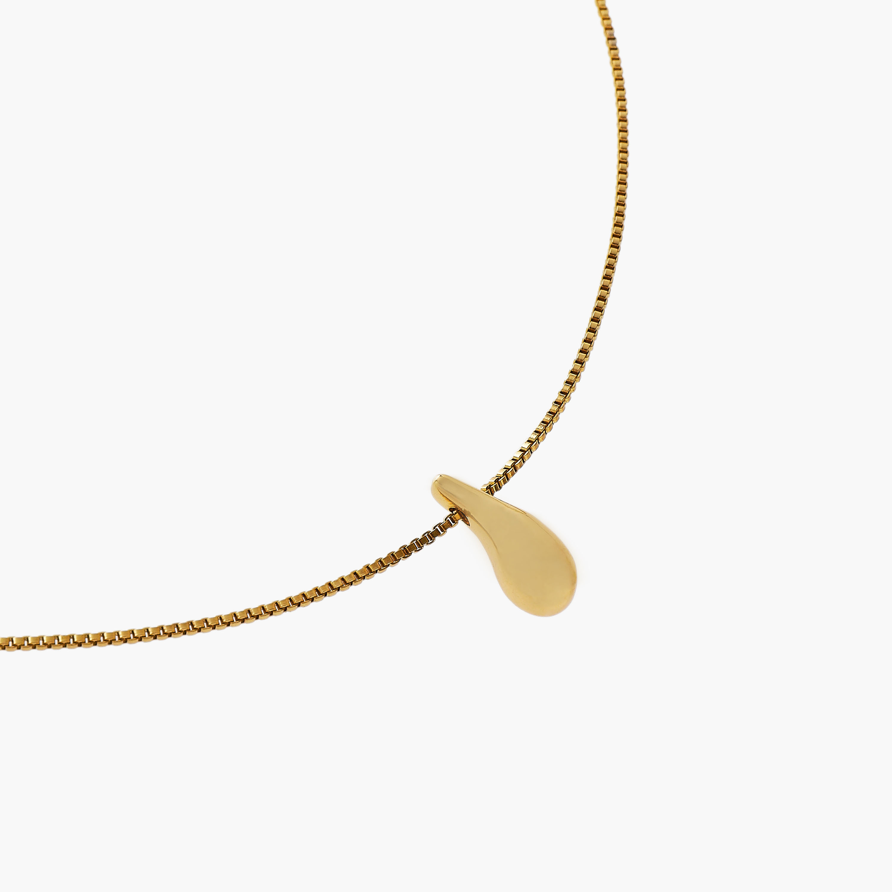 عقد بدلاية دمعة معدن-women-watchesandjewellery-jewellery-necklacesandpendants-image-2