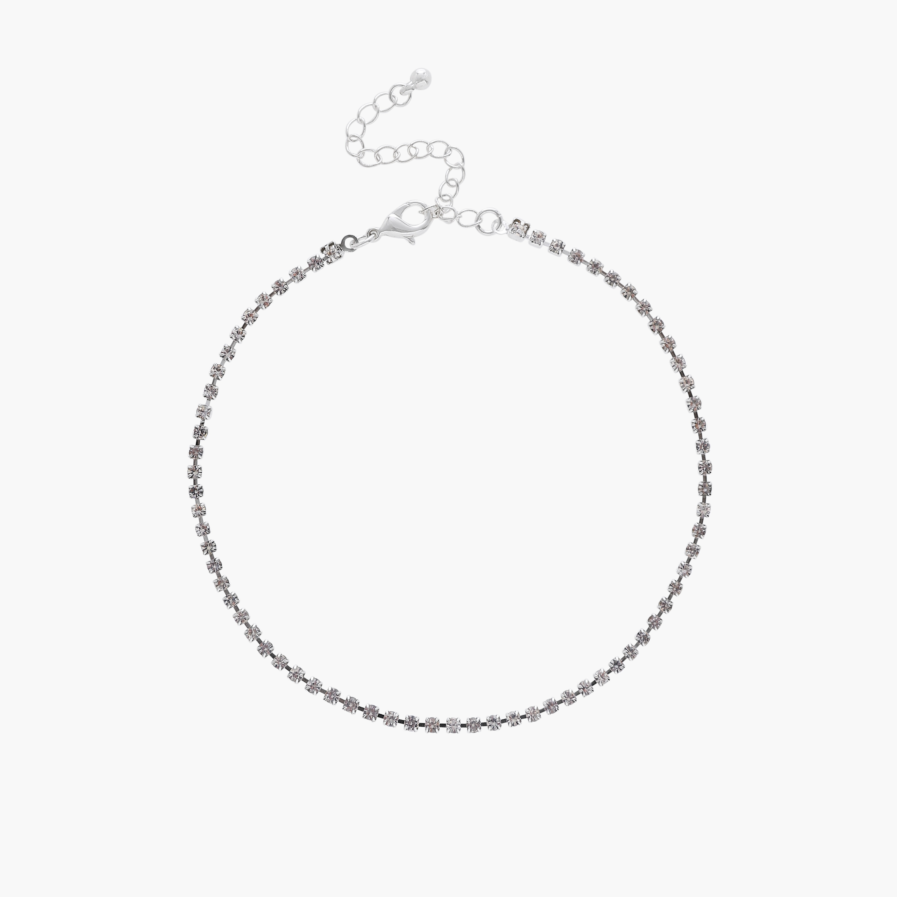 خلاخيل معدن مزينة - عبوة 3 قطع-women-watchesandjewellery-jewellery-anklets-image-5