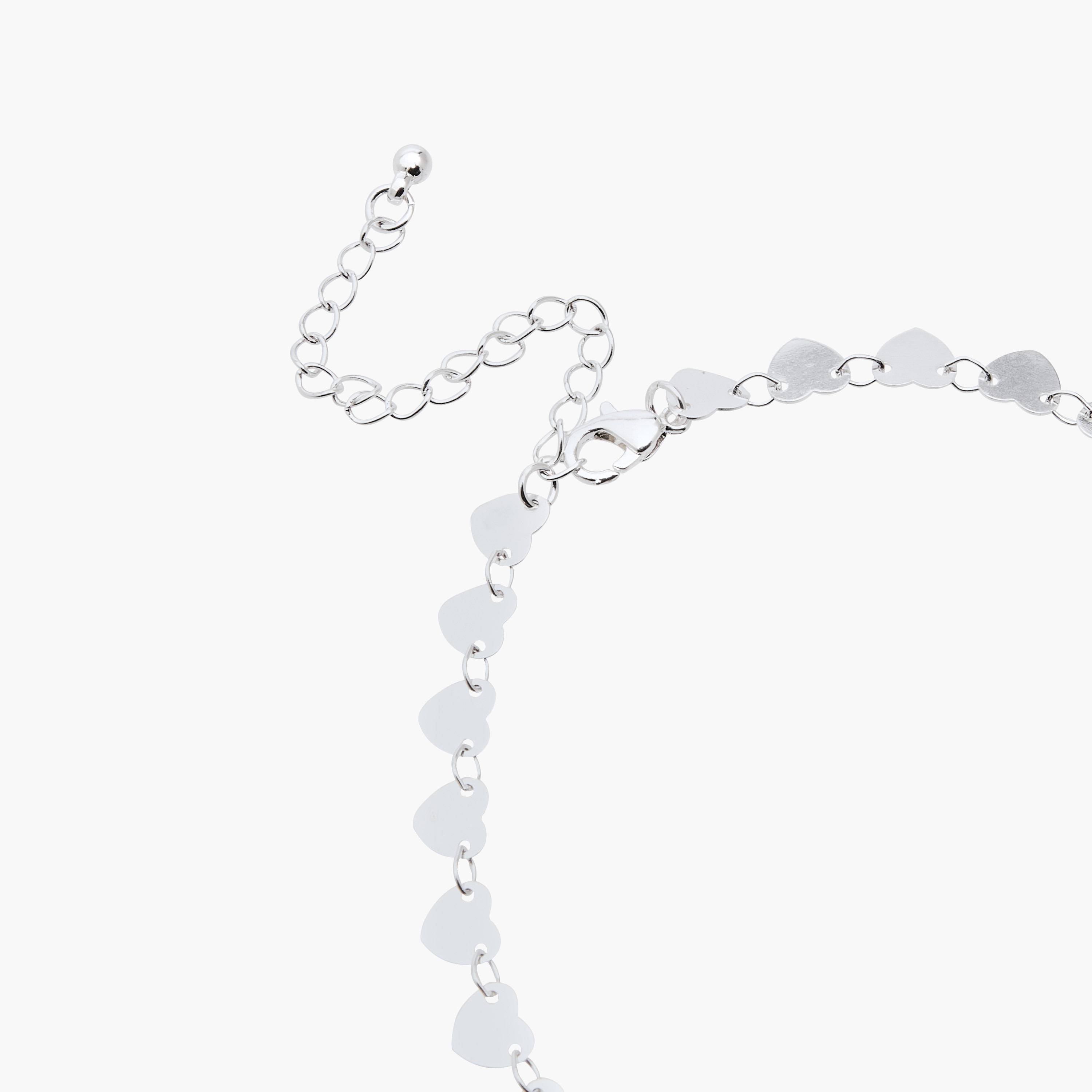 خلاخيل معدن مزينة - عبوة من 3 قطع-women-watchesandjewellery-jewellery-anklets-image-2
