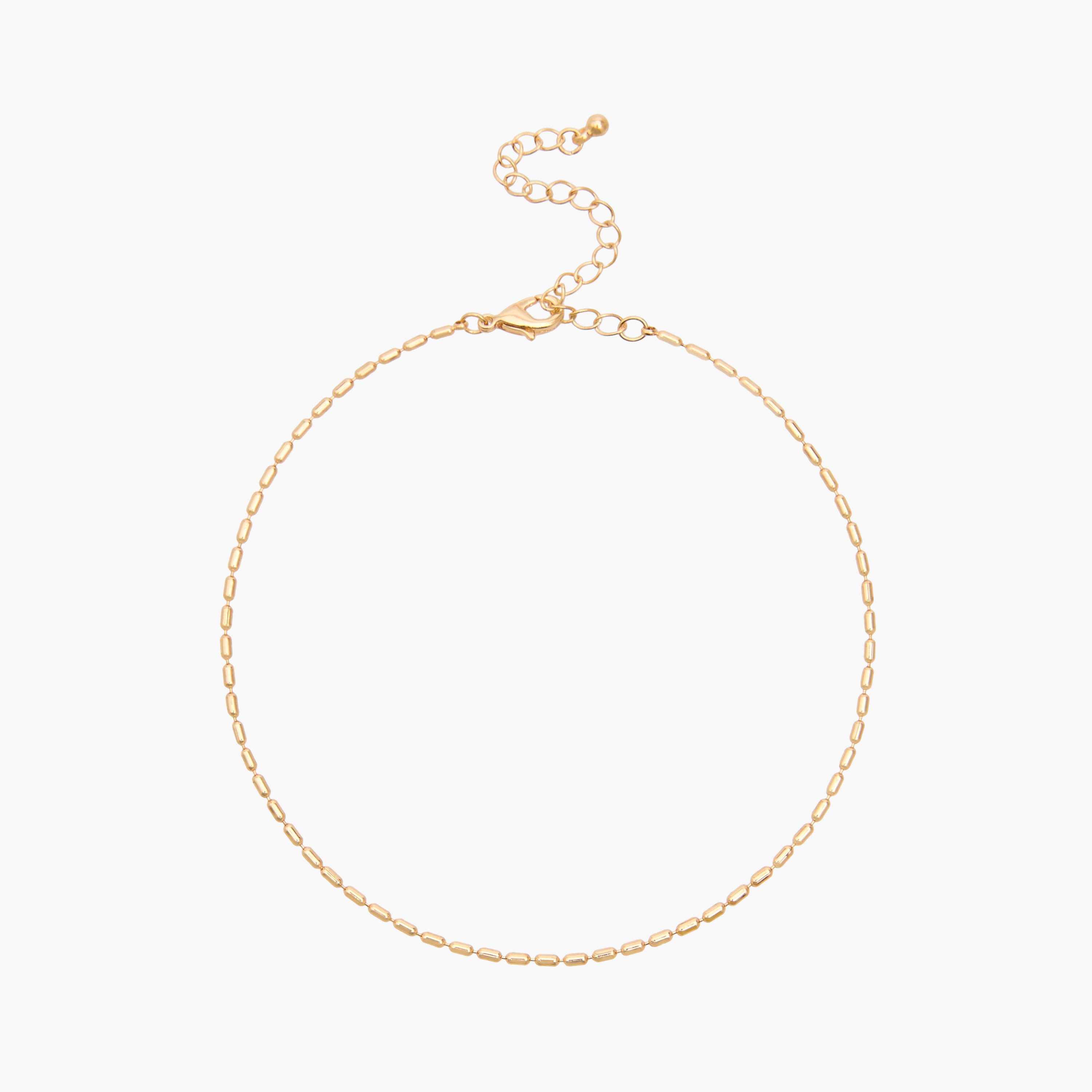 خلاخيل معدن مزينة - عبوة من 3 قطع-women-watchesandjewellery-jewellery-anklets-image-3