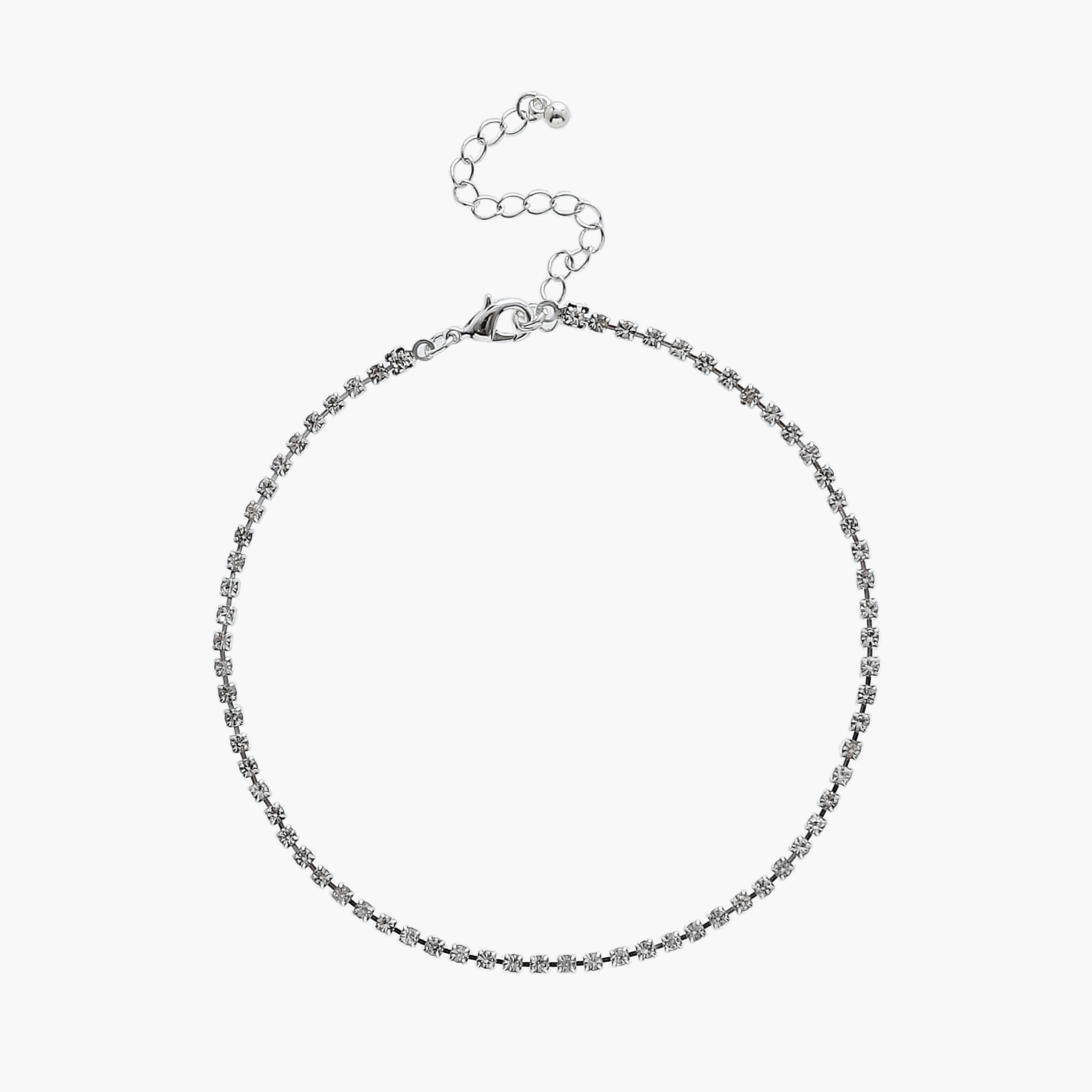 طقم خلاخيل ميتالك مزينة 3 قطع-women-watchesandjewellery-jewellery-anklets-image-5