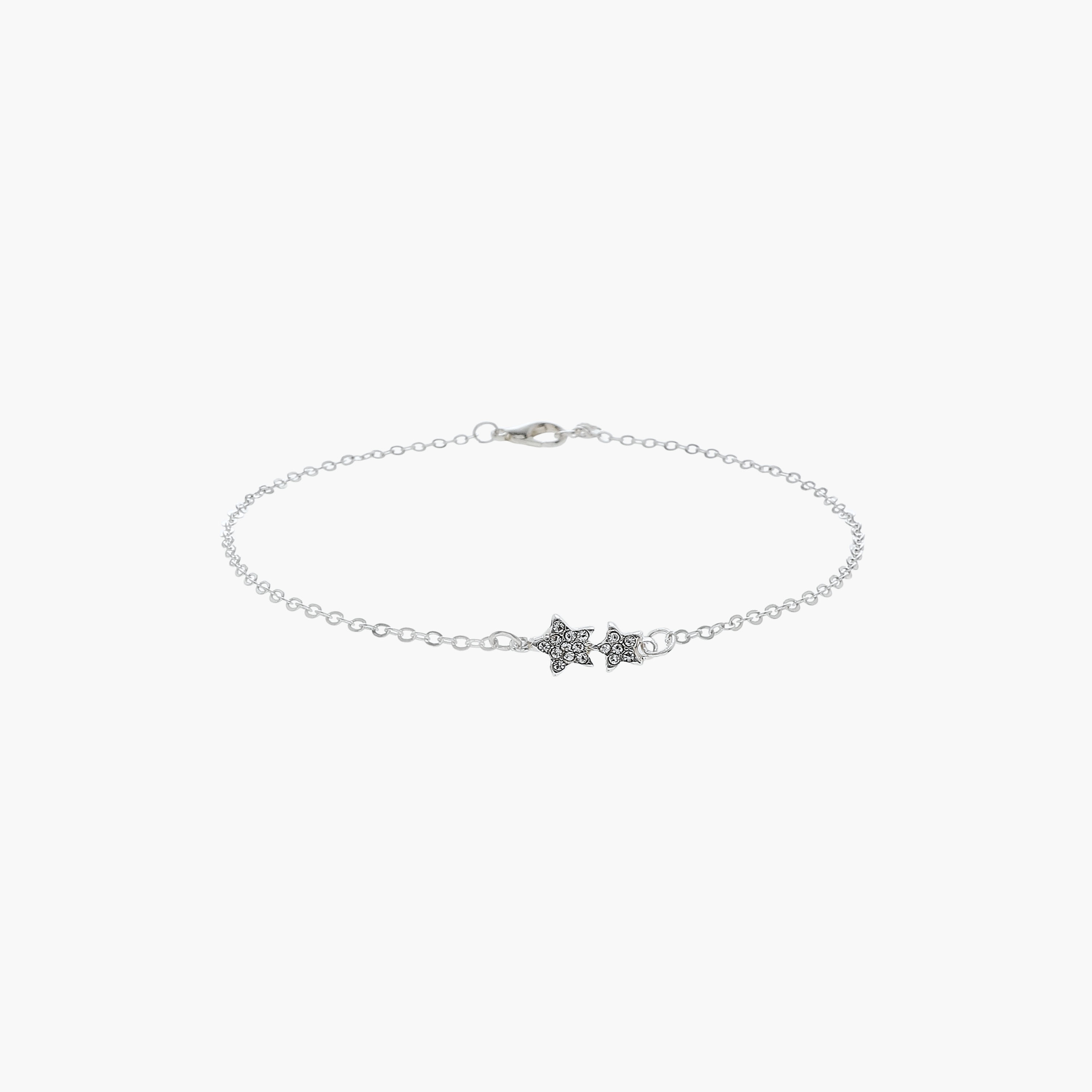 طقم خلاخيل معدن مزين 3 قطع-women-watchesandjewellery-jewellery-anklets-image-8