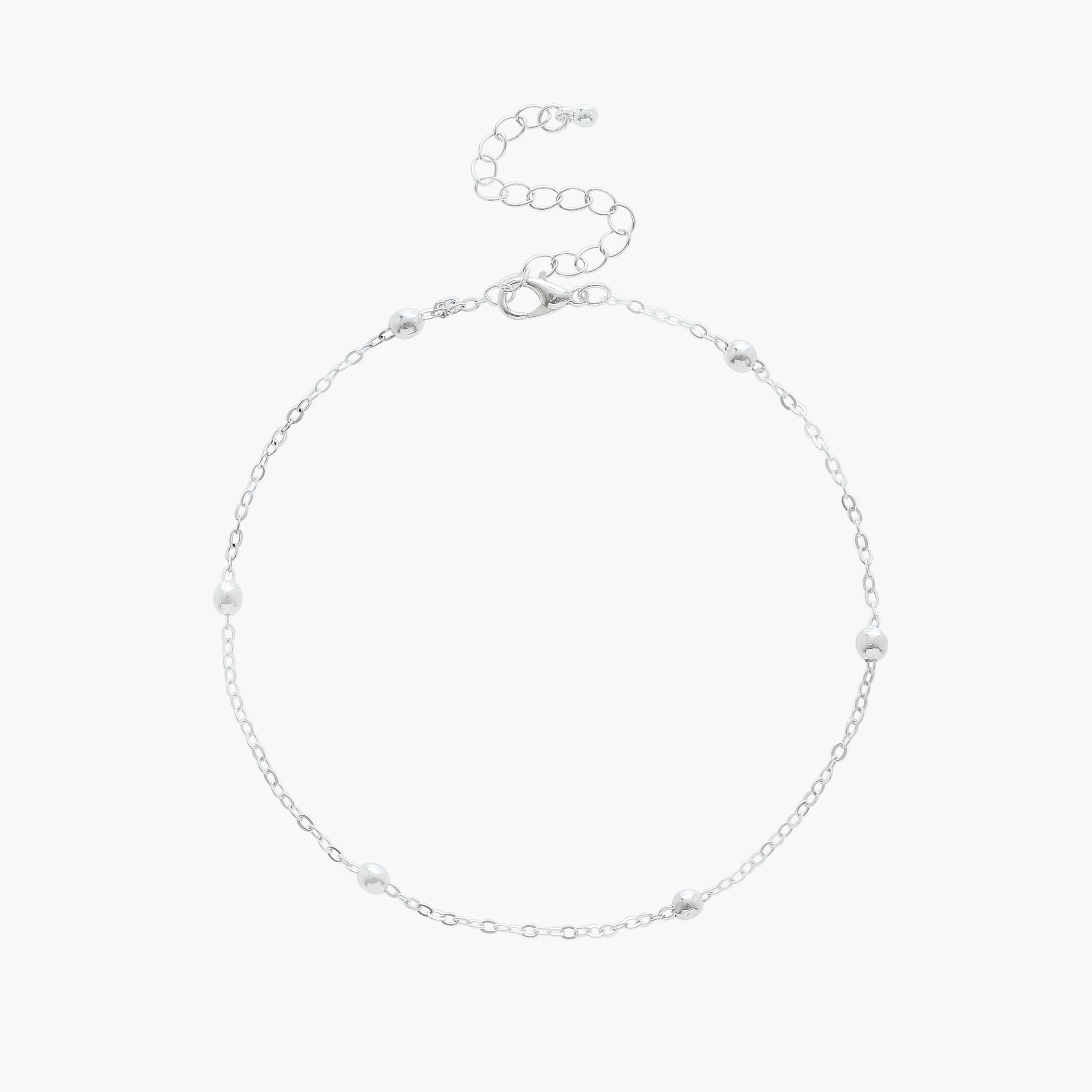 طقم خلاخيل معدن مزين 3 قطع-women-watchesandjewellery-jewellery-anklets-image-5