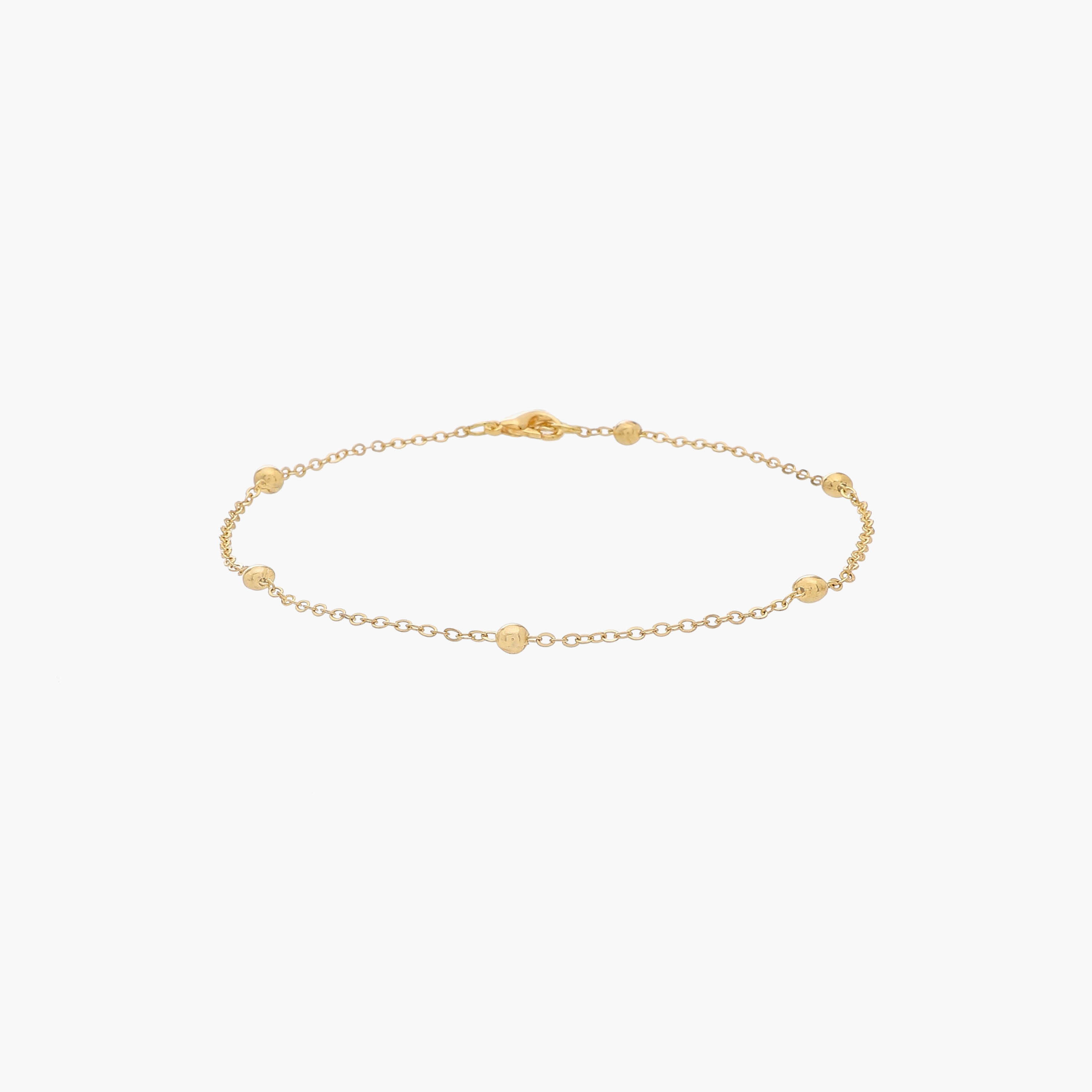 خلاخيل ذهبية اللون بتصاميم متنوعة - عبوة 3 قطع-women-watchesandjewellery-jewellery-anklets-image-7