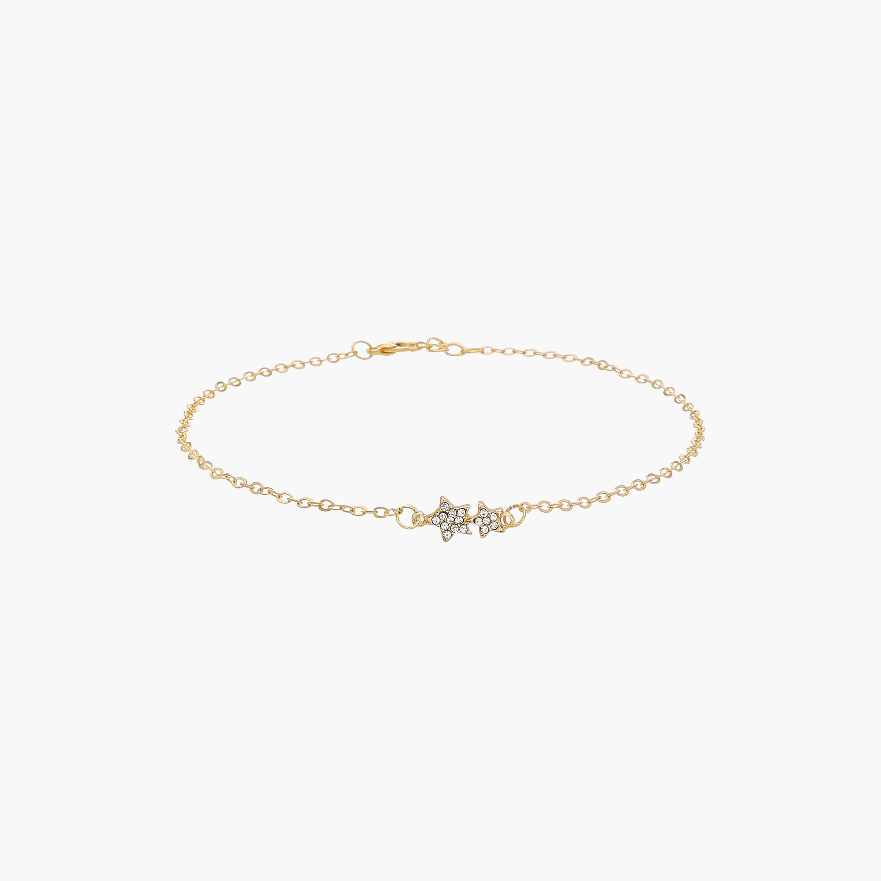 خلاخيل ذهبية اللون بتصاميم متنوعة - عبوة 3 قطع-women-watchesandjewellery-jewellery-anklets-image-6