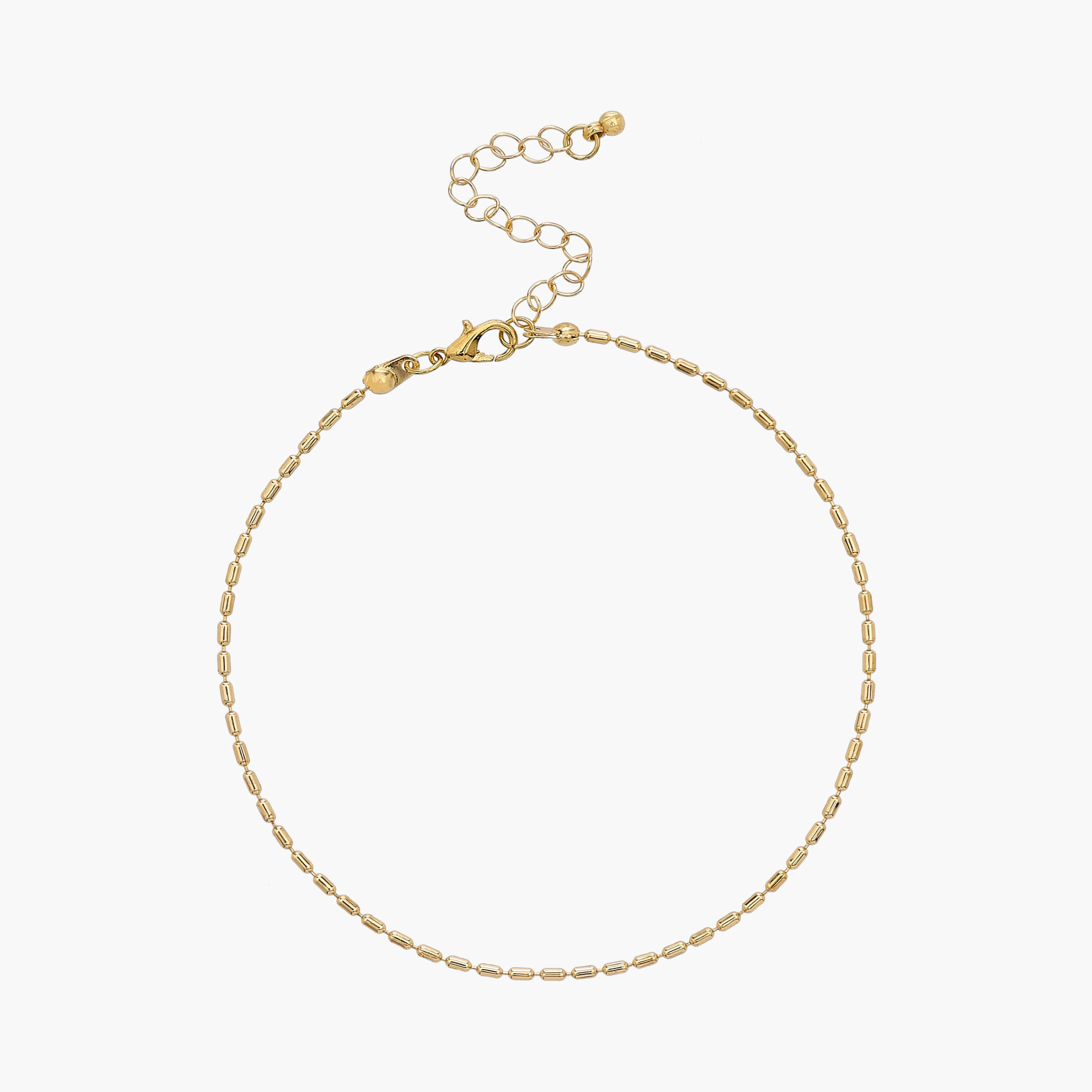 خلاخيل ذهبية اللون بتصاميم متنوعة - عبوة 3 قطع-women-watchesandjewellery-jewellery-anklets-image-5