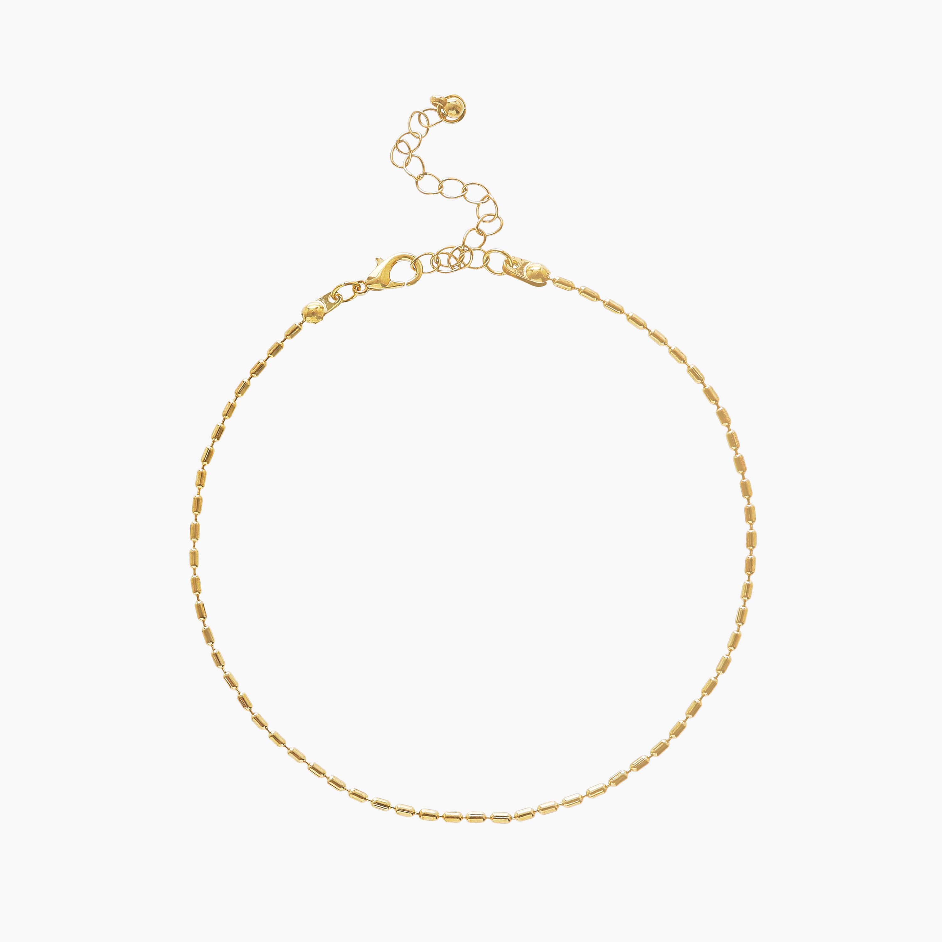 خلاخيل معدن مزينة - عبوة 3 قطع-women-watchesandjewellery-jewellery-anklets-image-3