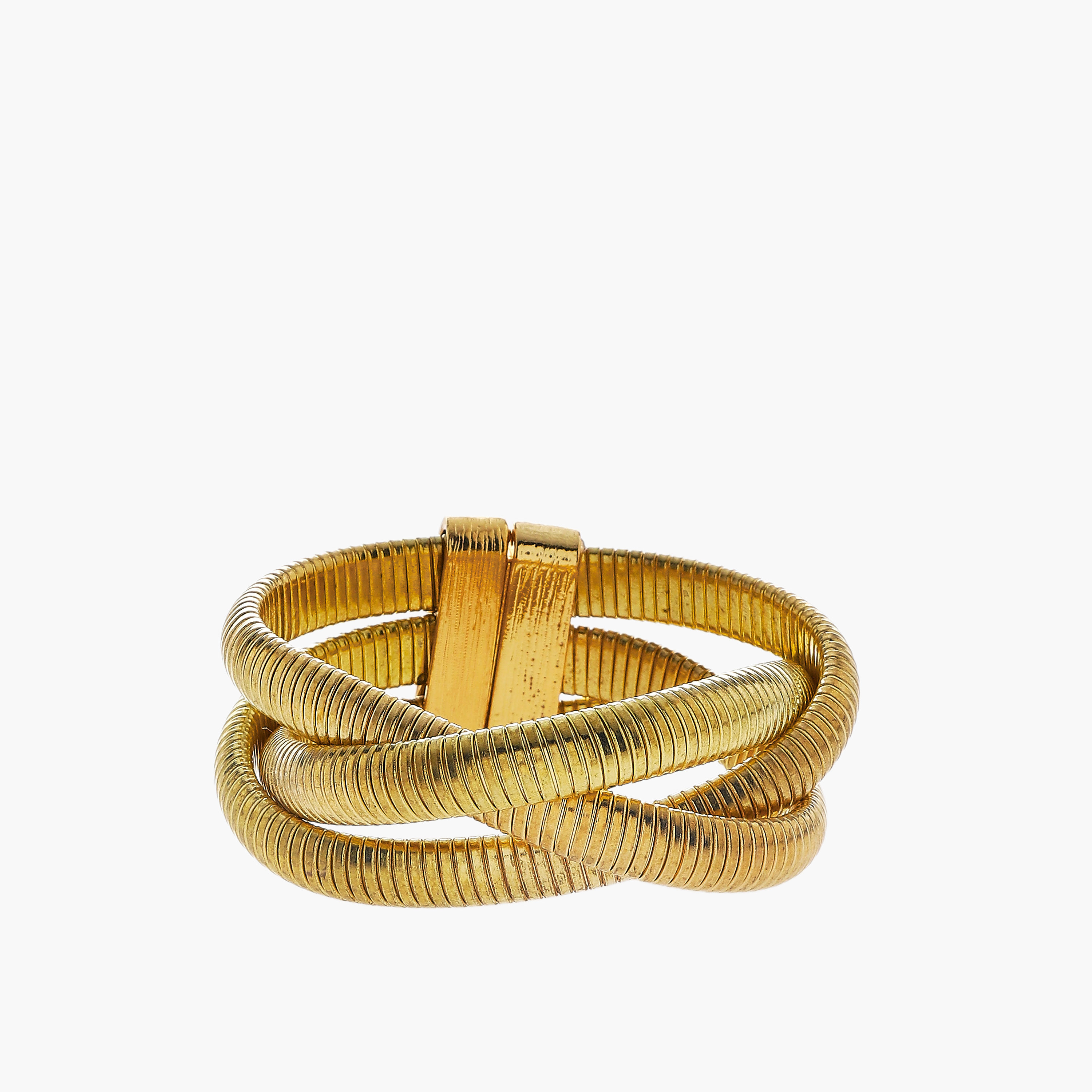 Metal Coiled Bracelet-women-watchesandjewellery-jewellery-banglesandbracelets-image-1
