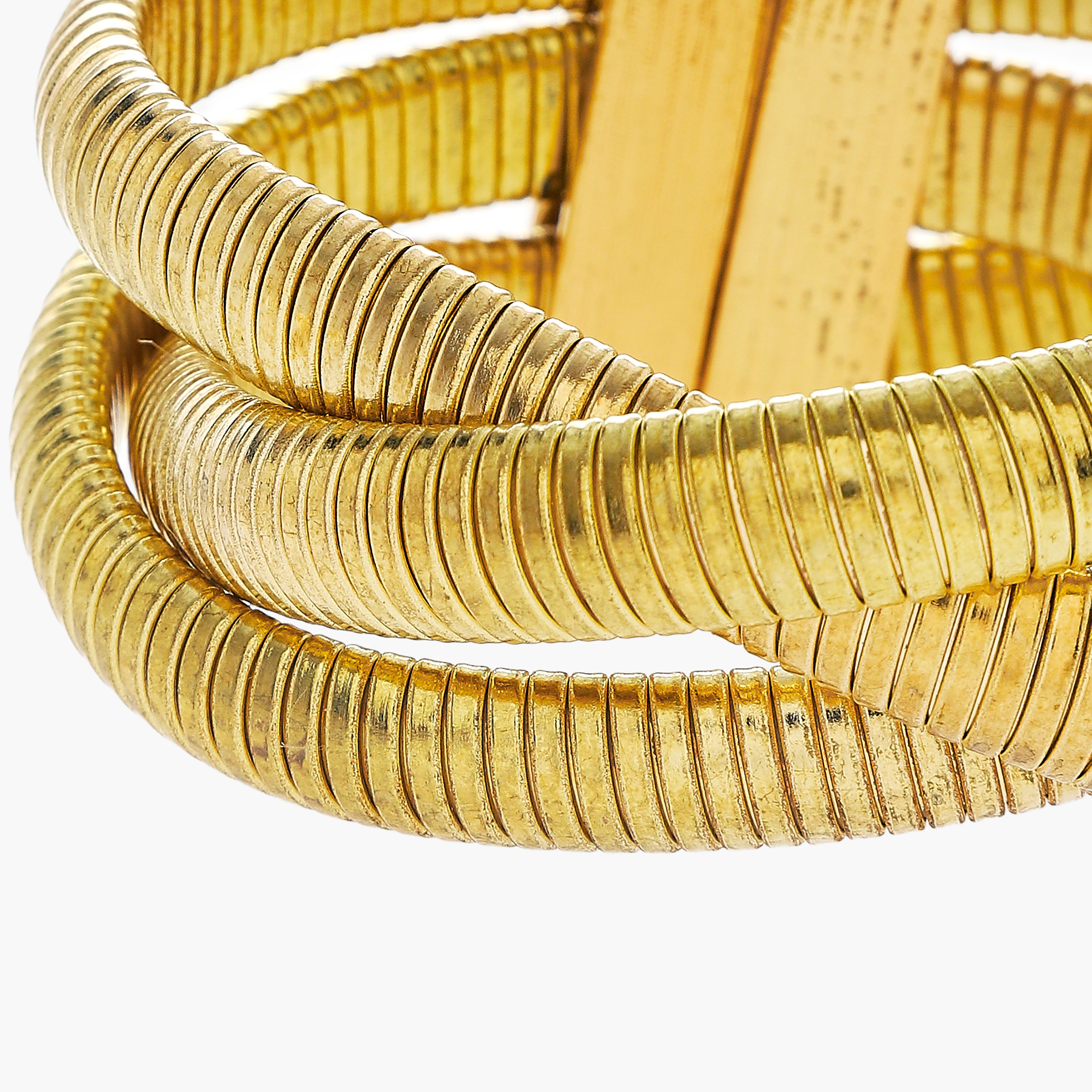 Metal Coiled Bracelet-women-watchesandjewellery-jewellery-banglesandbracelets-image-3