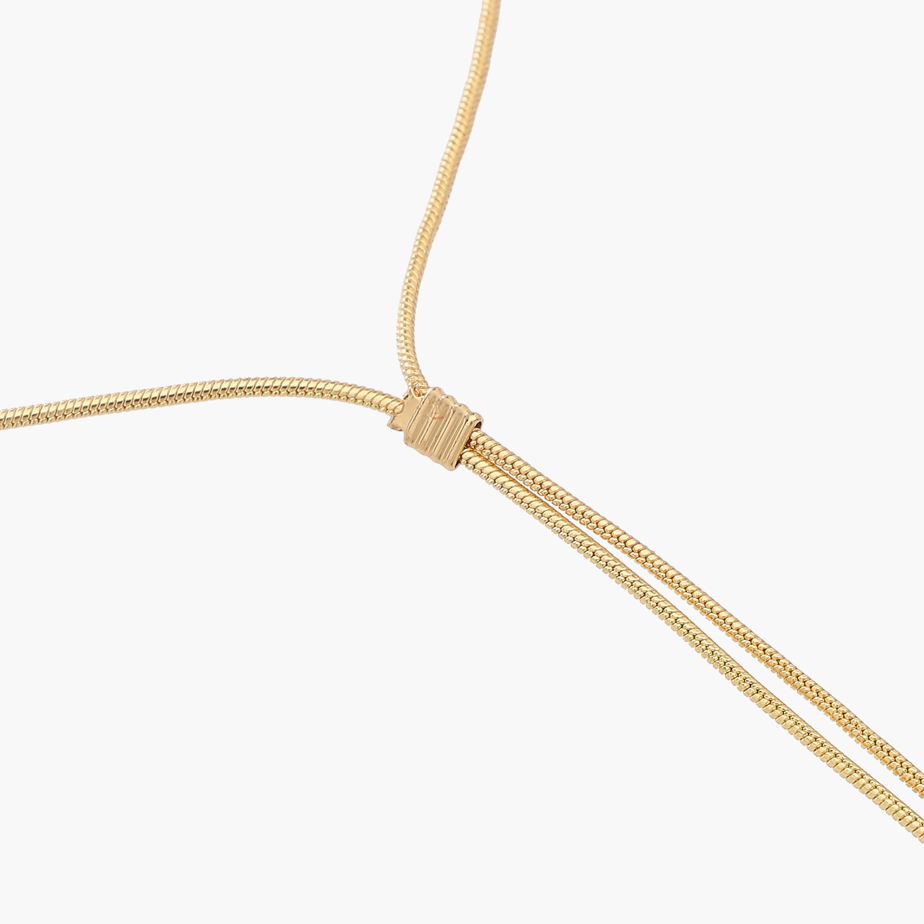 Metallic Necklace with Pearl Drop Detail-women-watchesandjewellery-jewellery-necklacesandpendants-image-4