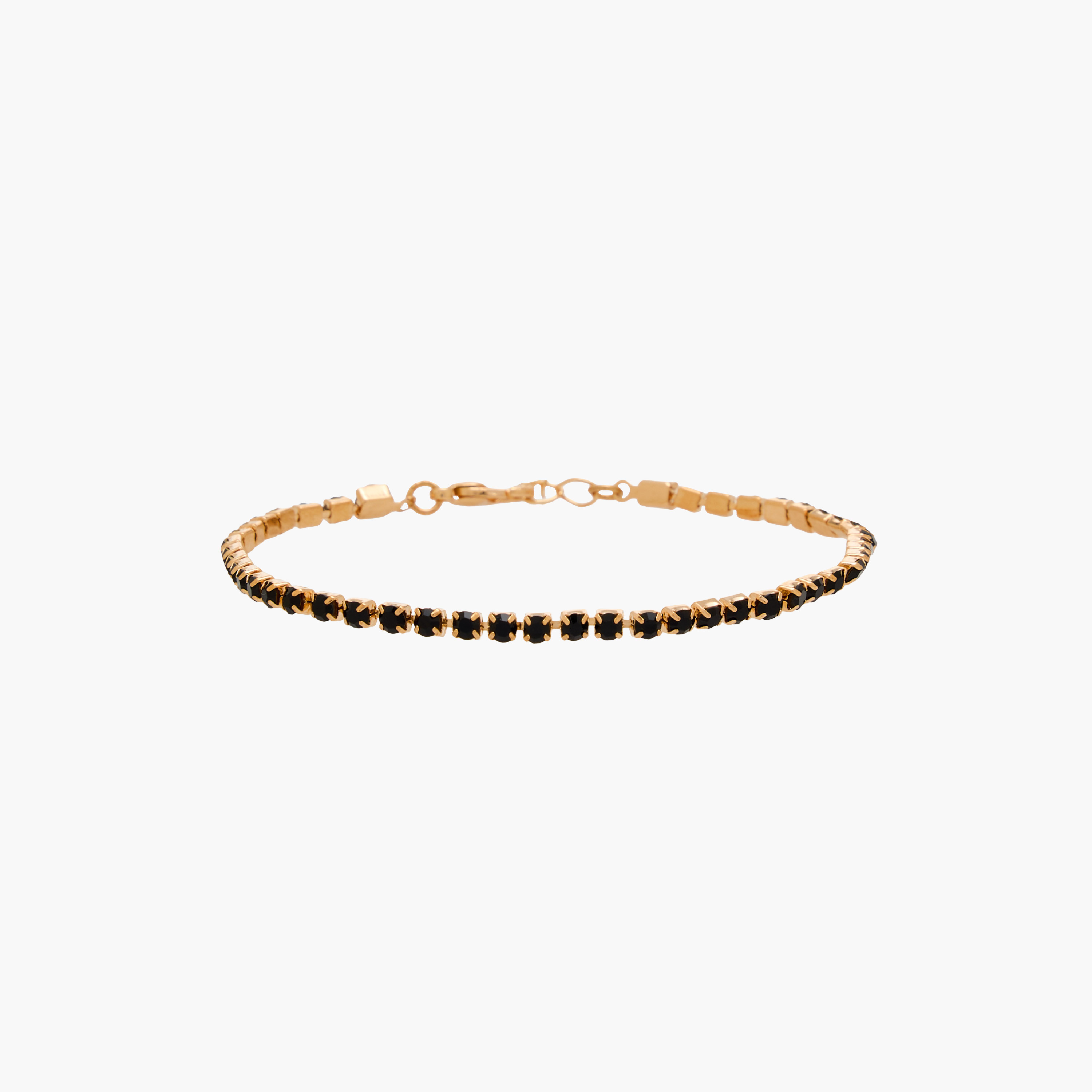 أساور بدلاية تصميم برسيم ولون ذهبي - عبوة من قطعتين-women-watchesandjewellery-jewellery-banglesandbracelets-image-3