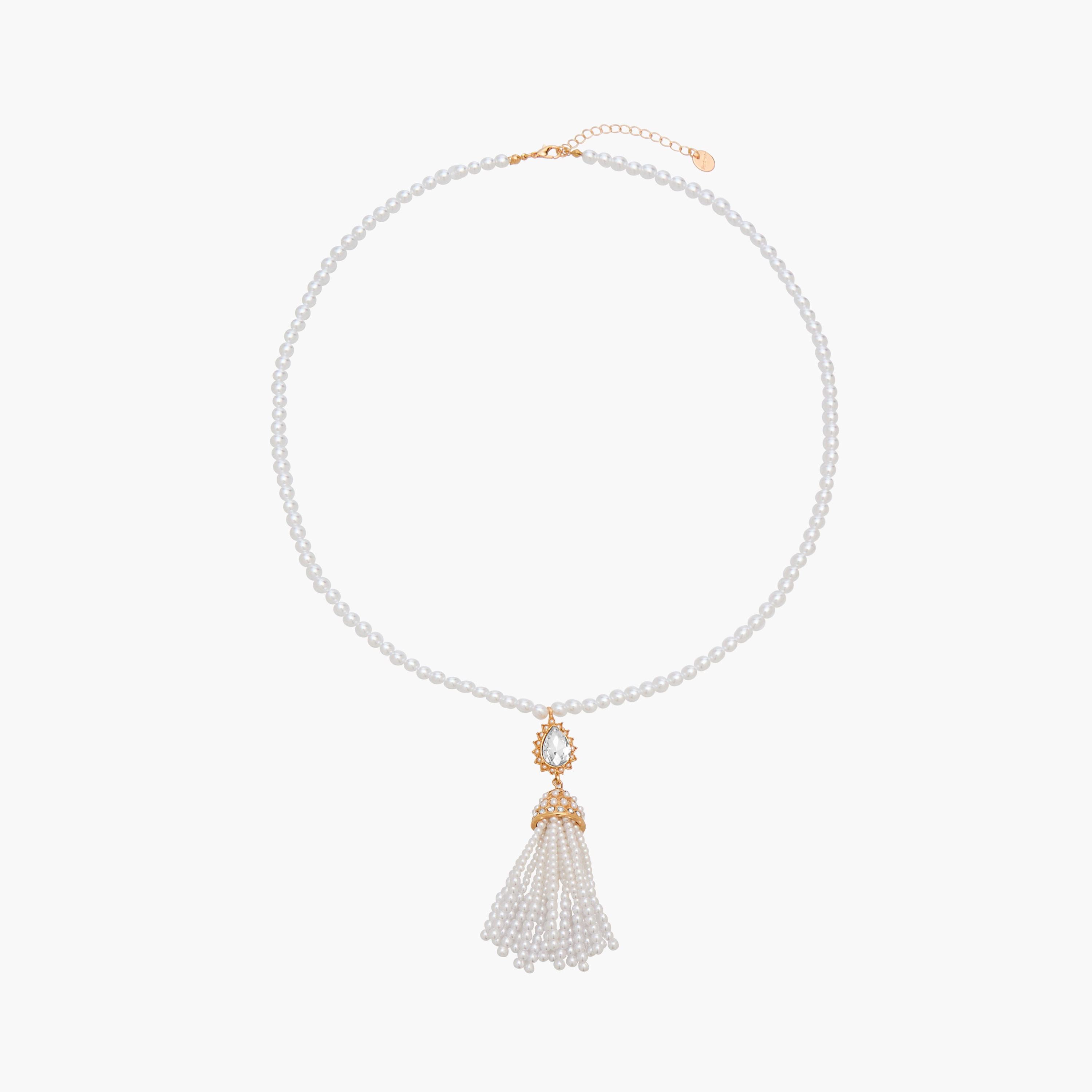 Set of 2 - Pearl Tassel Necklace and Earrings-women-watchesandjewellery-jewellery-jewellerysets-image-2