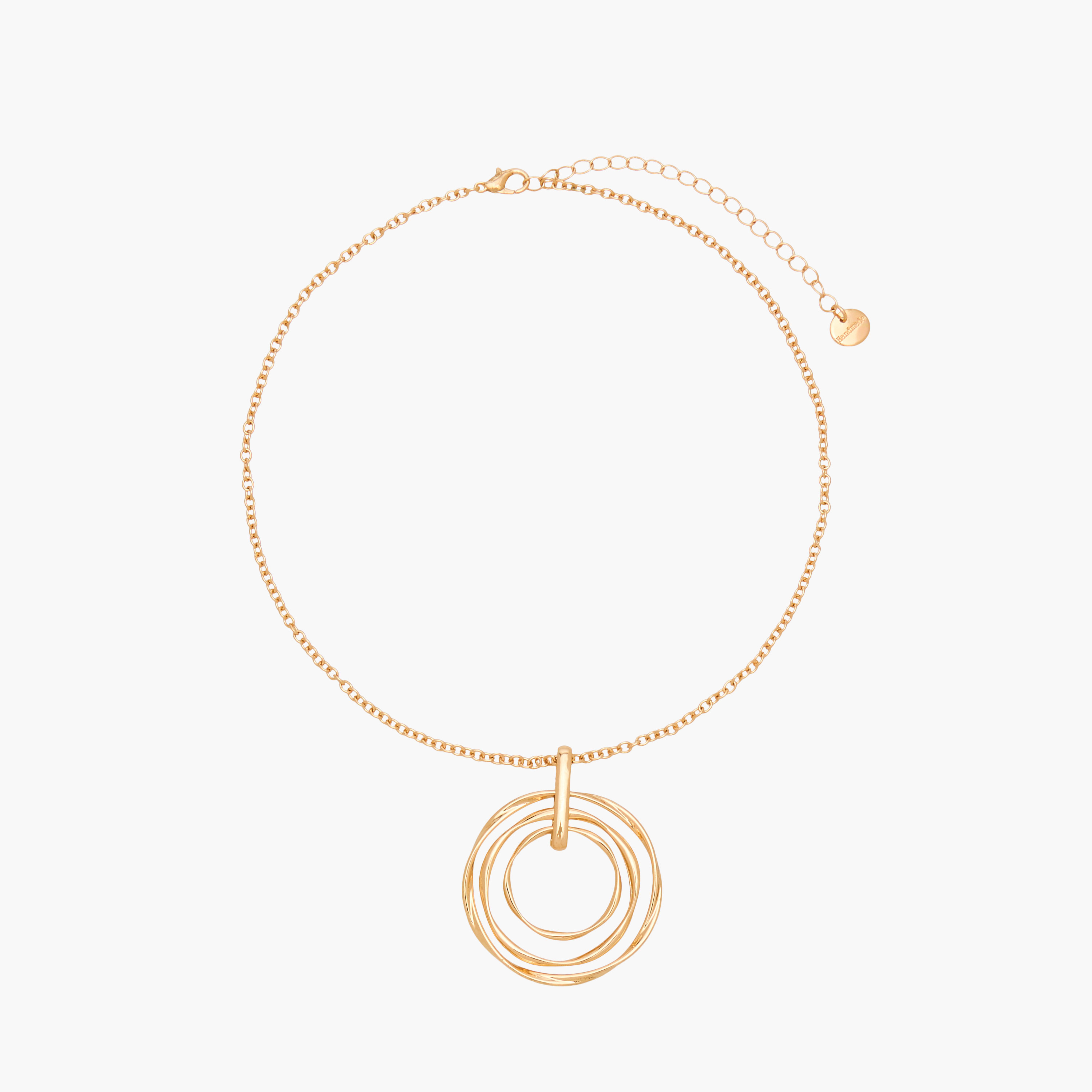 عقد بدلاية حلقة وحلق - طقم من قطعتين-women-watchesandjewellery-jewellery-jewellerysets-image-2