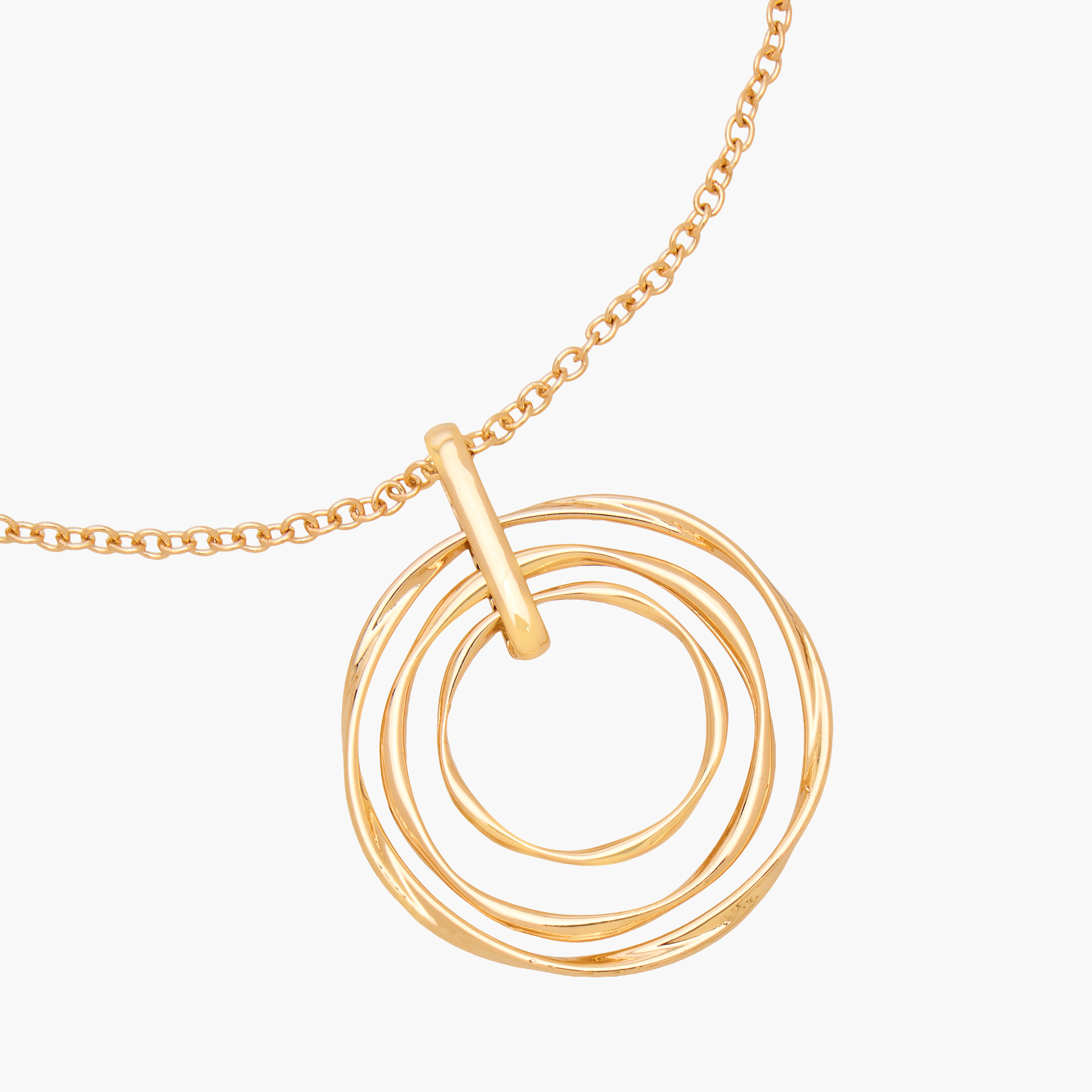 عقد بدلاية حلقة وحلق - طقم من قطعتين-women-watchesandjewellery-jewellery-jewellerysets-image-4
