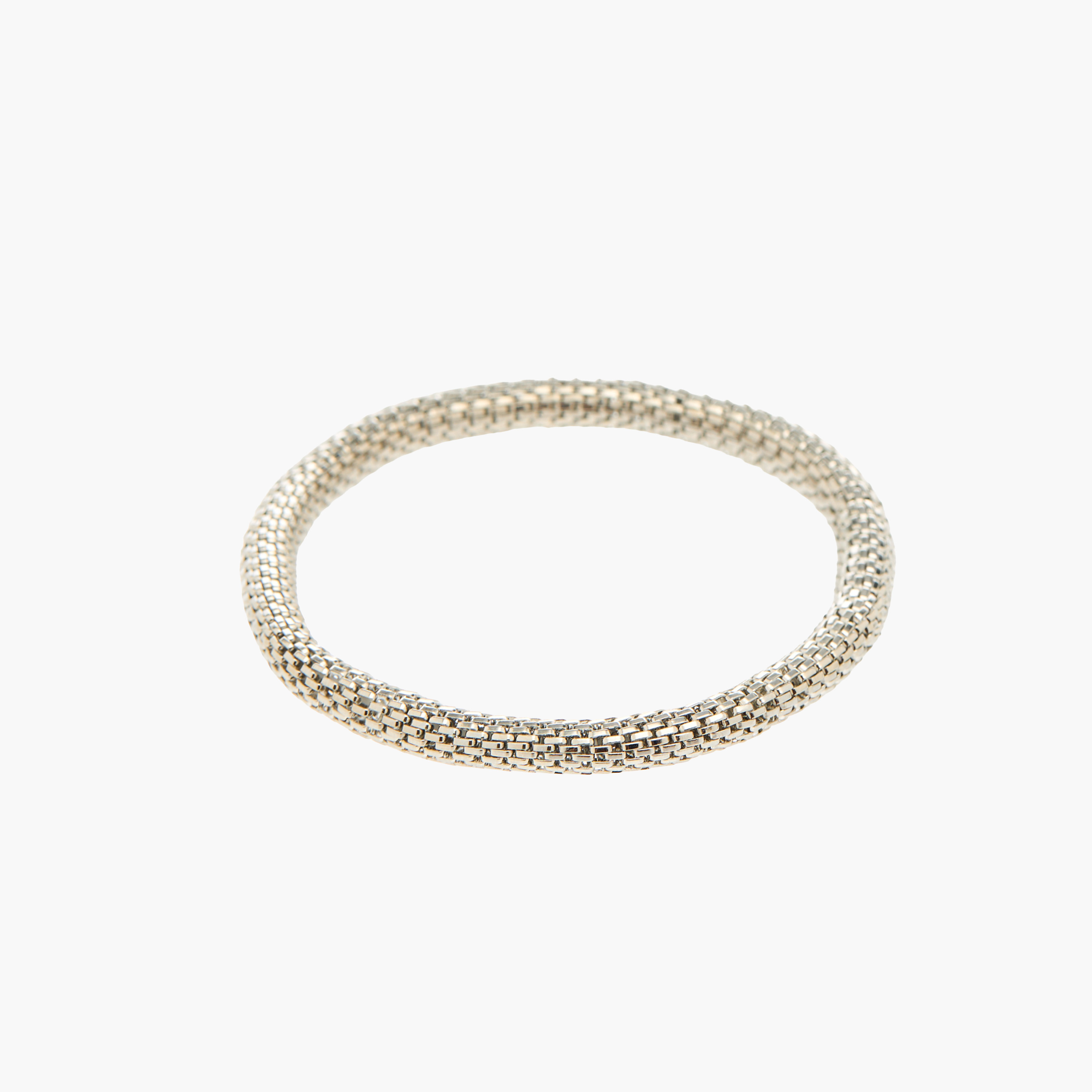 مجموعة أساور معدن متنوعة 3 قطع بتشطيب فضي-women-watchesandjewellery-jewellery-banglesandbracelets-image-3
