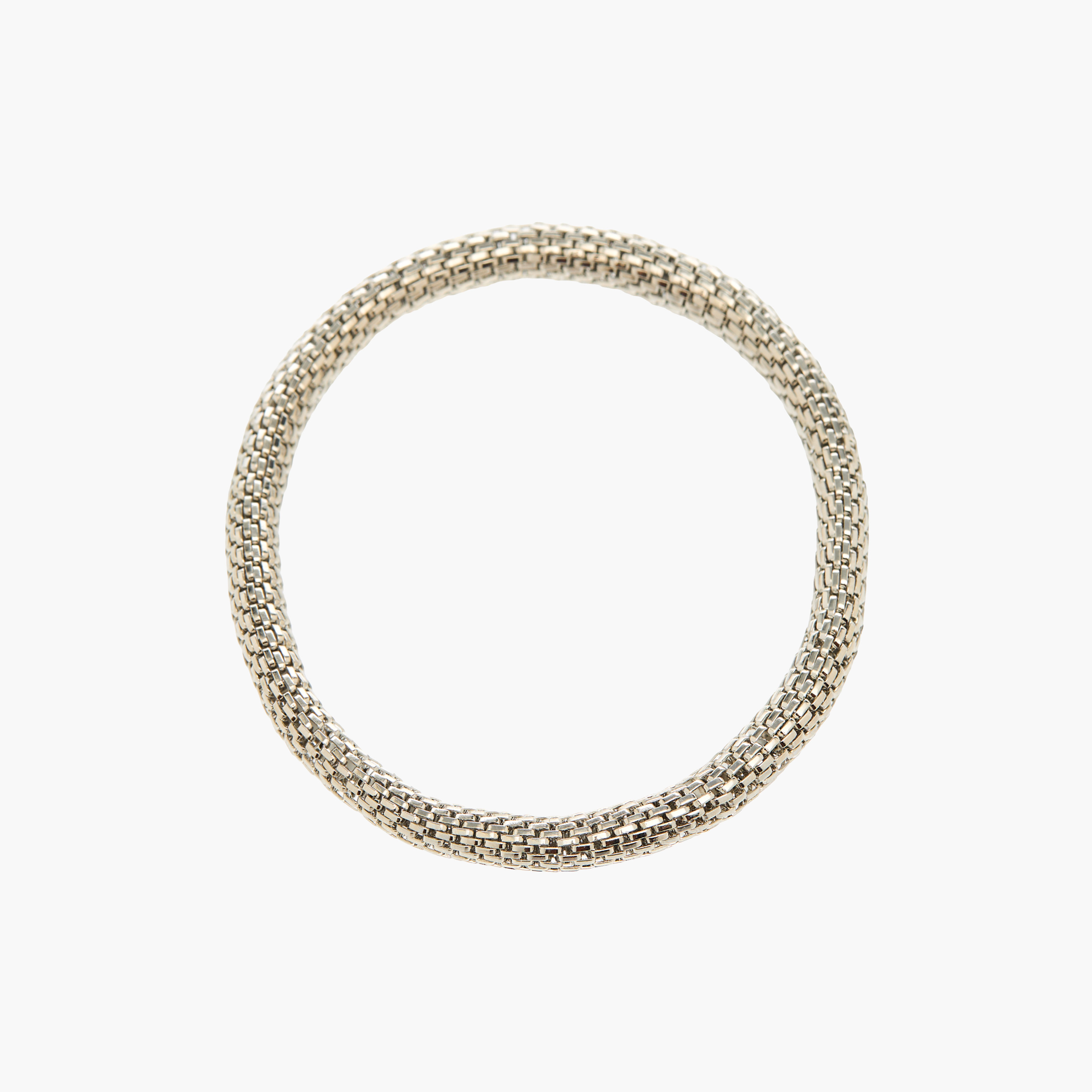 مجموعة أساور معدن متنوعة 3 قطع بتشطيب فضي-women-watchesandjewellery-jewellery-banglesandbracelets-image-7