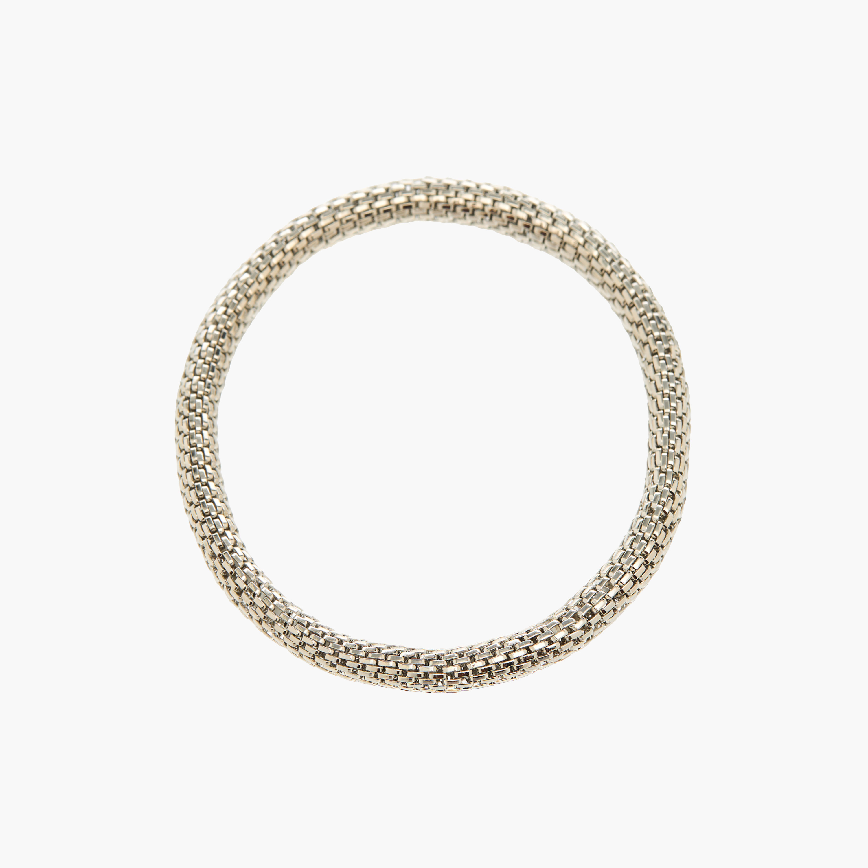 مجموعة أساور معدن متنوعة 3 قطع بتشطيب فضي-women-watchesandjewellery-jewellery-banglesandbracelets-image-8