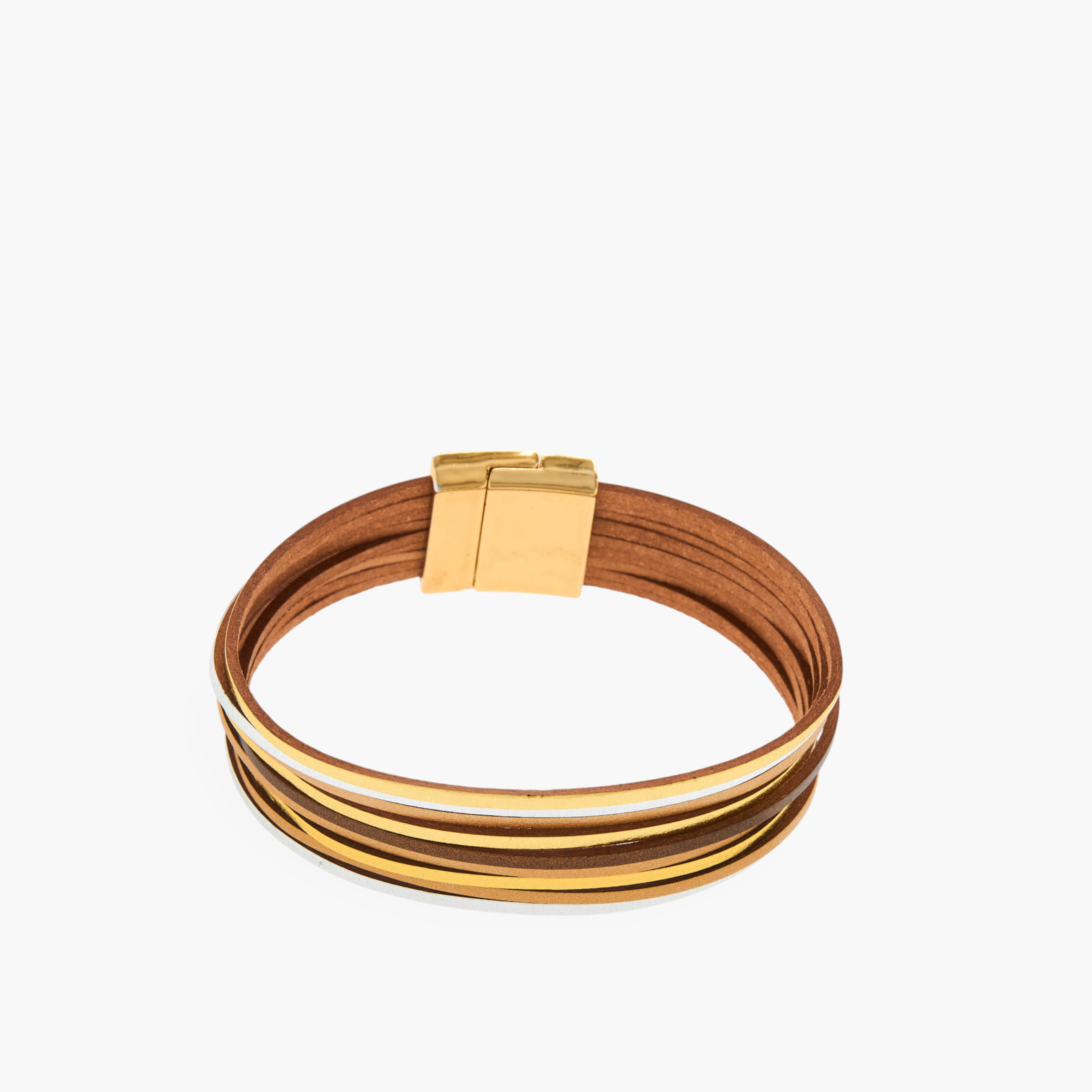 Metal Layered Bracelet-women-watchesandjewellery-jewellery-banglesandbracelets-image-3