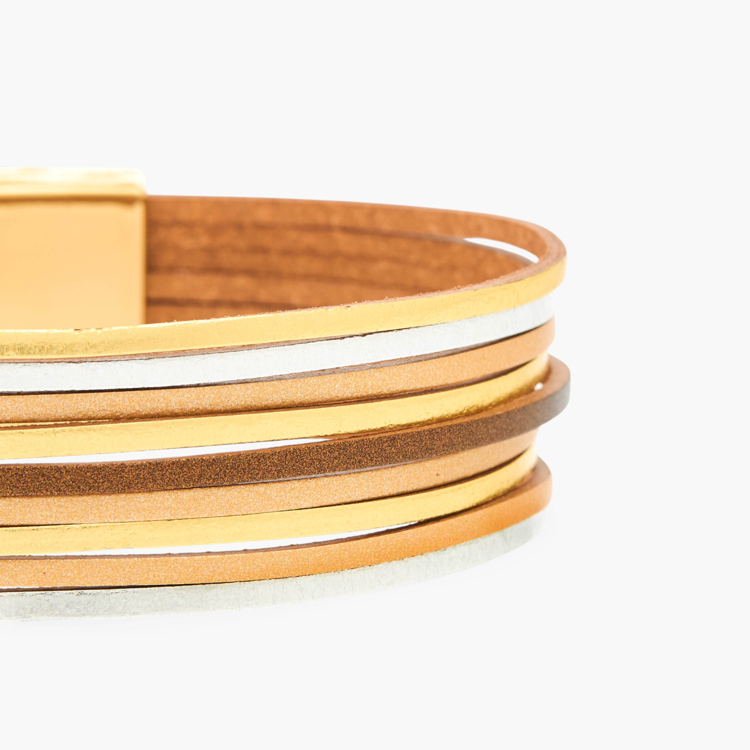 Metal Layered Bracelet-women-watchesandjewellery-jewellery-banglesandbracelets-image-4